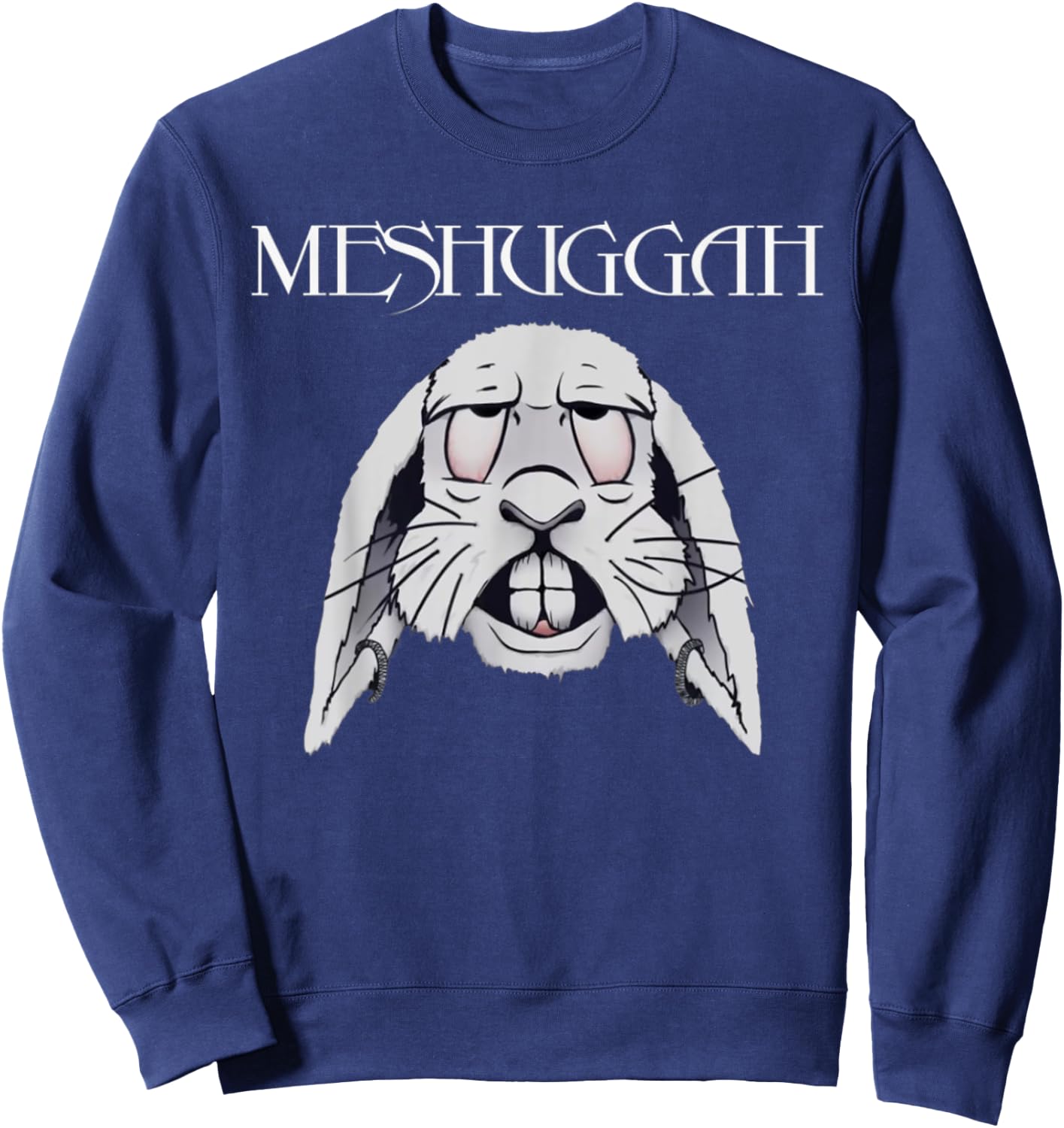 Meshuggah Graphic Design Gifts -Men gifts for Meshuggah fans Sweatshirt - Sweatshirt | Navy
