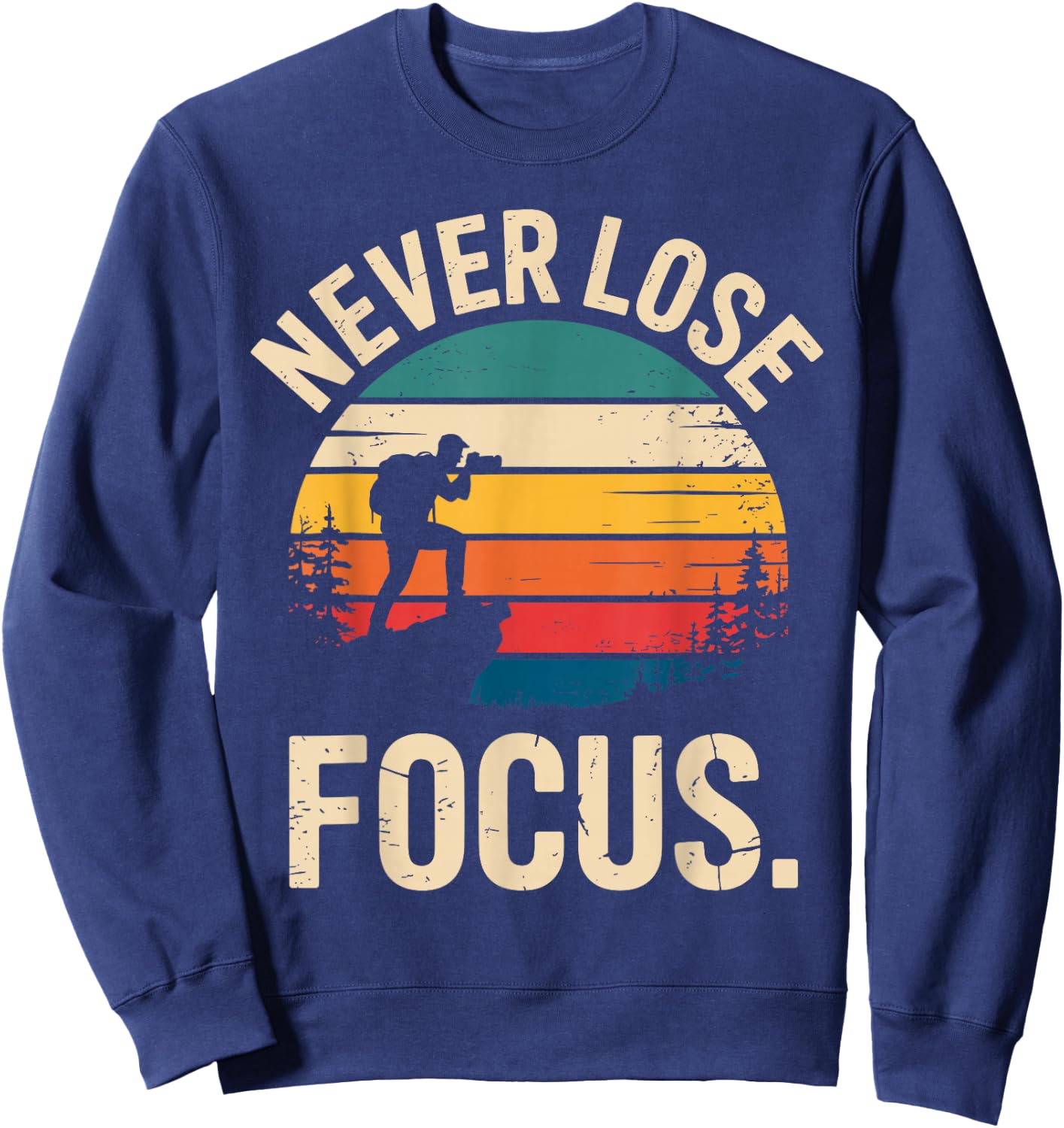 Photographer Art Women Photography Camera Lover Sweatshirt - Sweatshirt | Navy