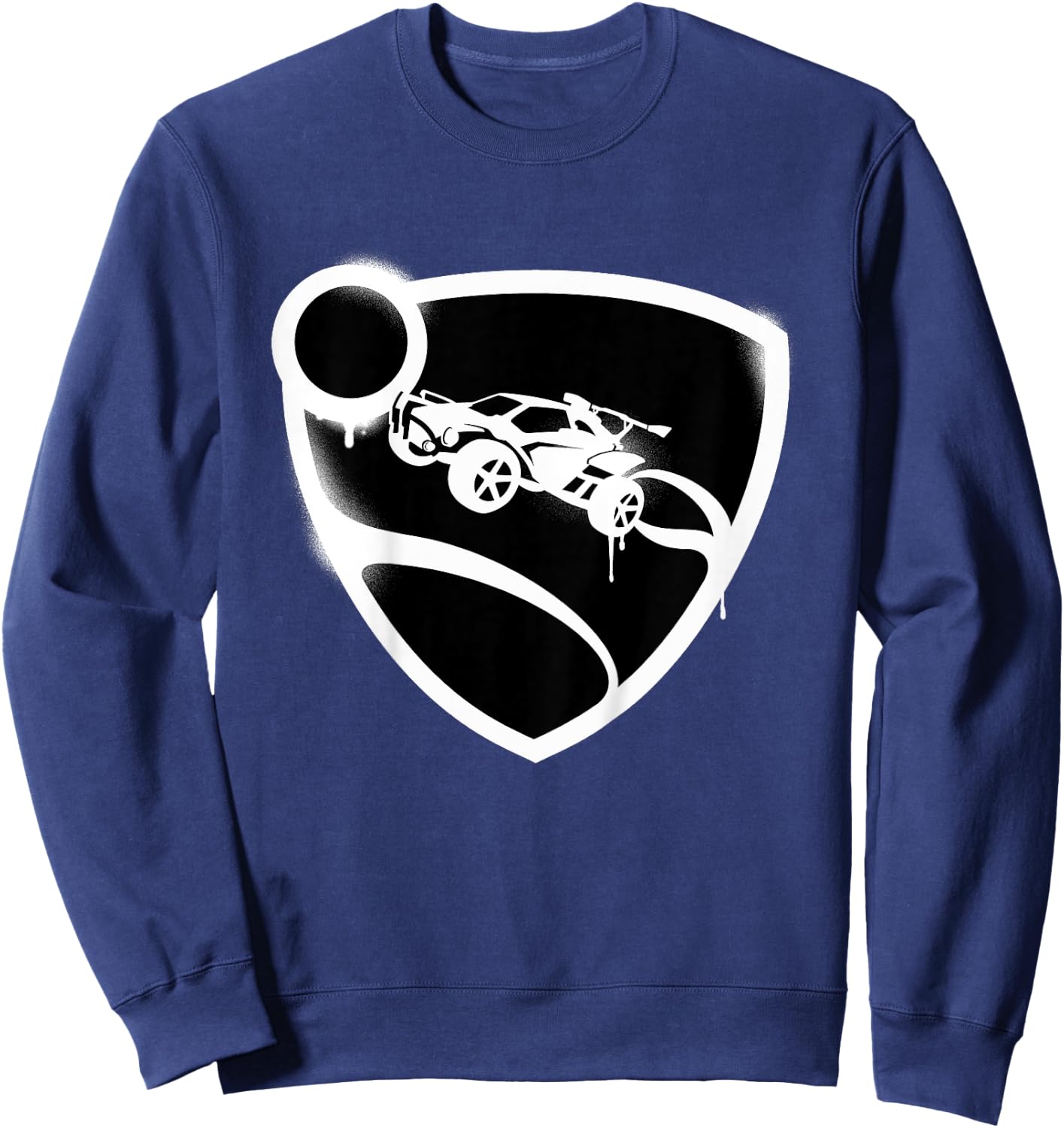 Kids Rocket League Logo Spray Painted Children's , Blue, 2 Sweatshirt - Sweatshirt | Navy