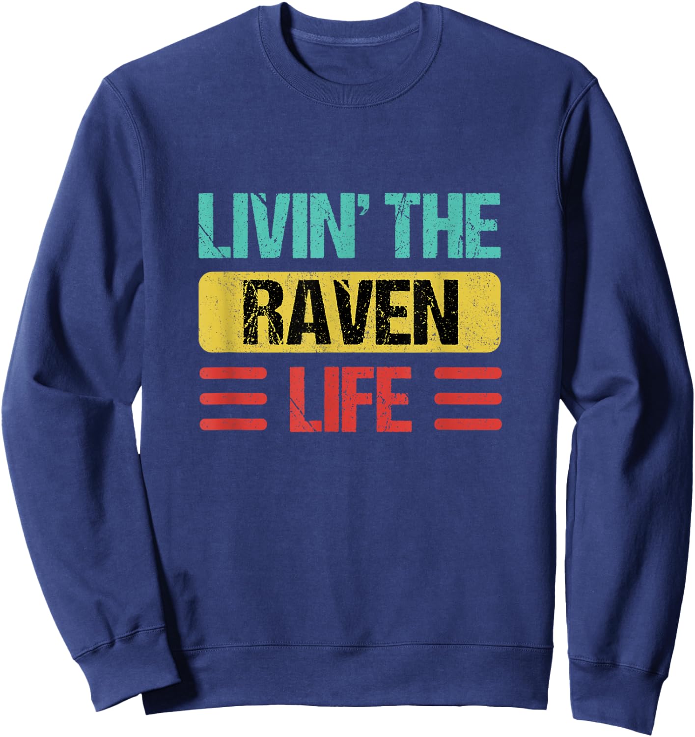 Raven Name Sweatshirt - Sweatshirt | Navy