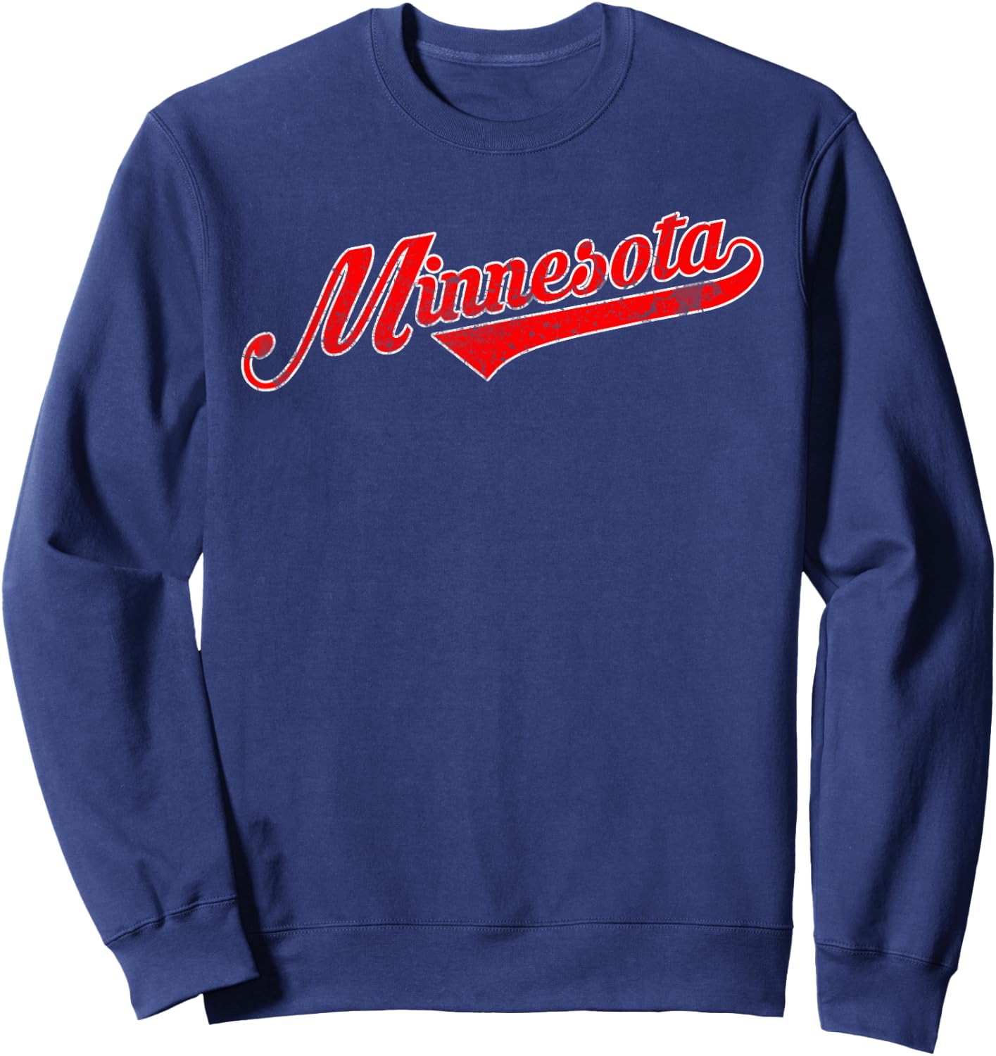 Vintage Minnesota baseball Sweatshirt - Sweatshirt | Navy