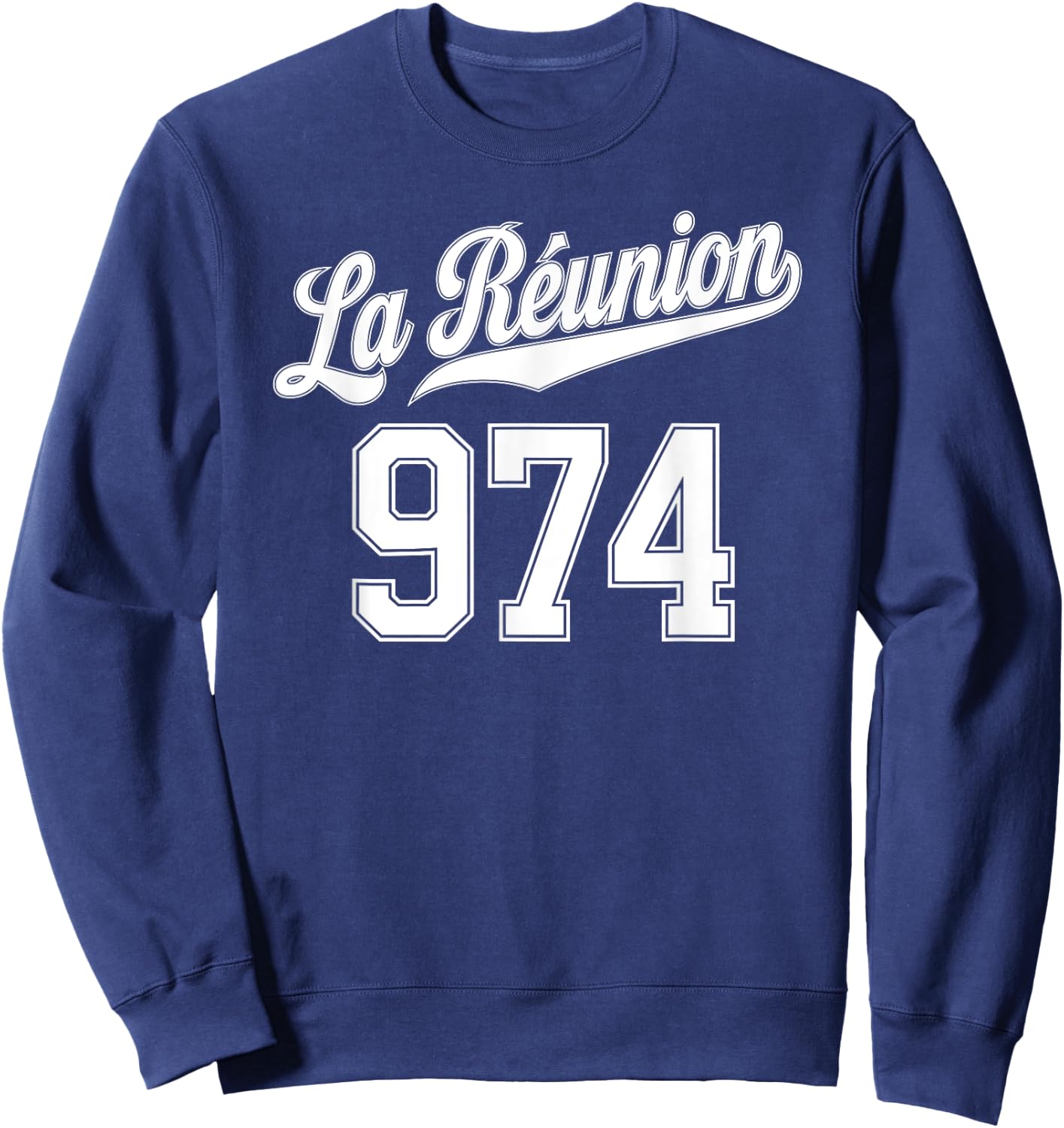 La Réunion 974 Sweatshirt - Sweatshirt | Navy