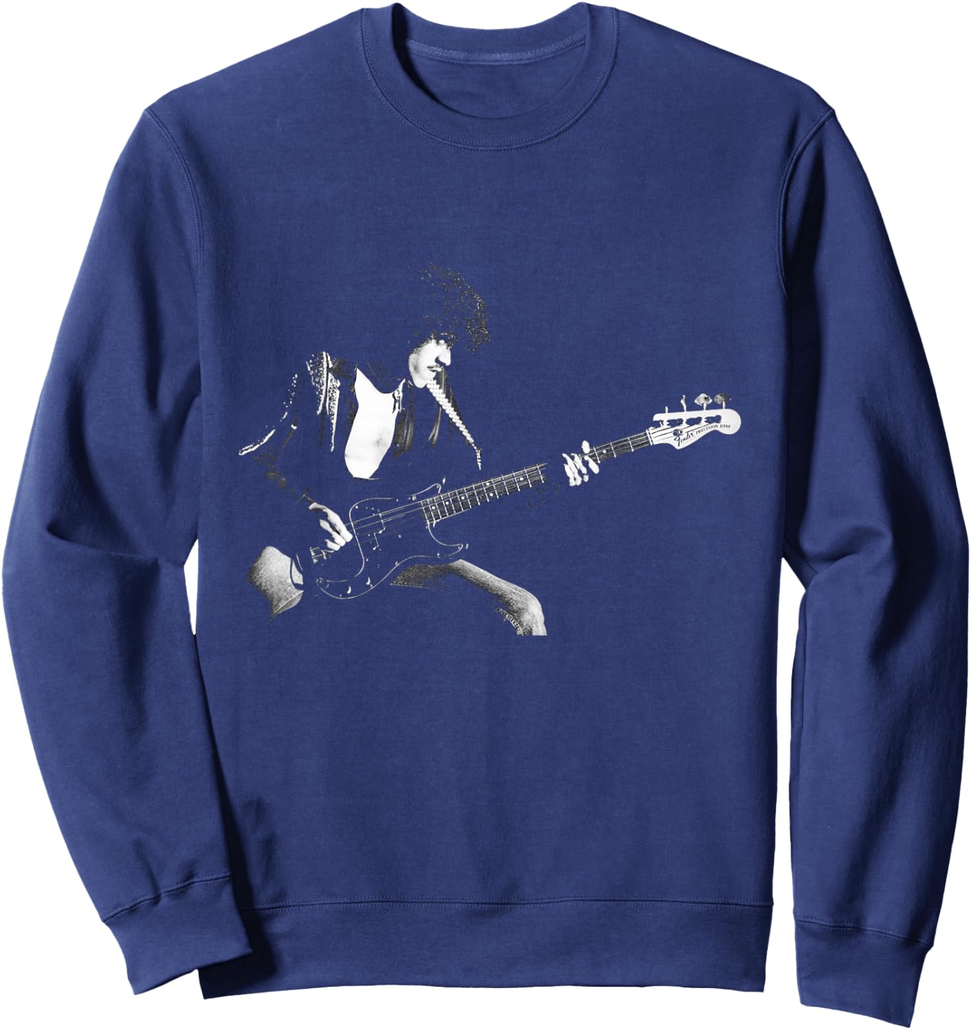 Phil Lynott of Thin Lizzy Dancing in The Moonlight Reading Sweatshirt - Sweatshirt | Navy
