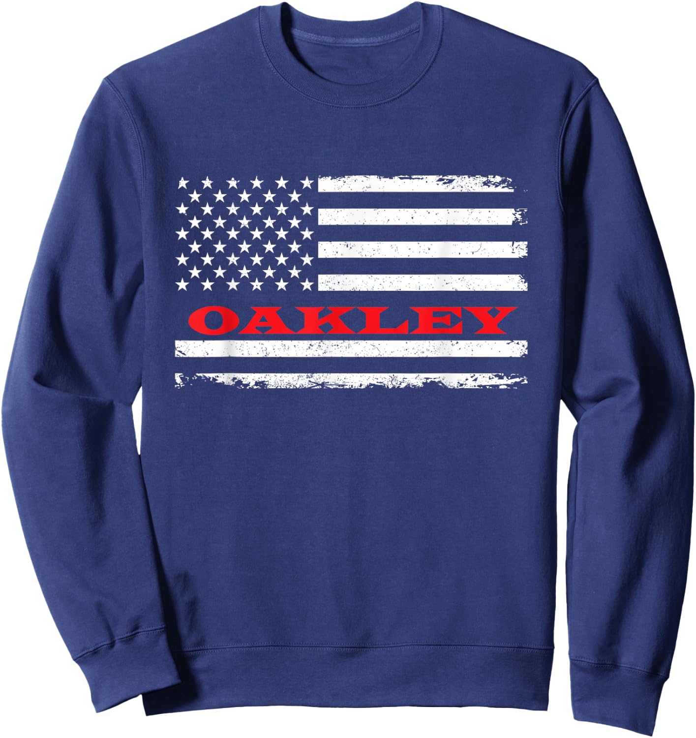 California Flag Oakley USA Patriotic Souvenir , black Sweatshirt - Sweatshirt | Navy