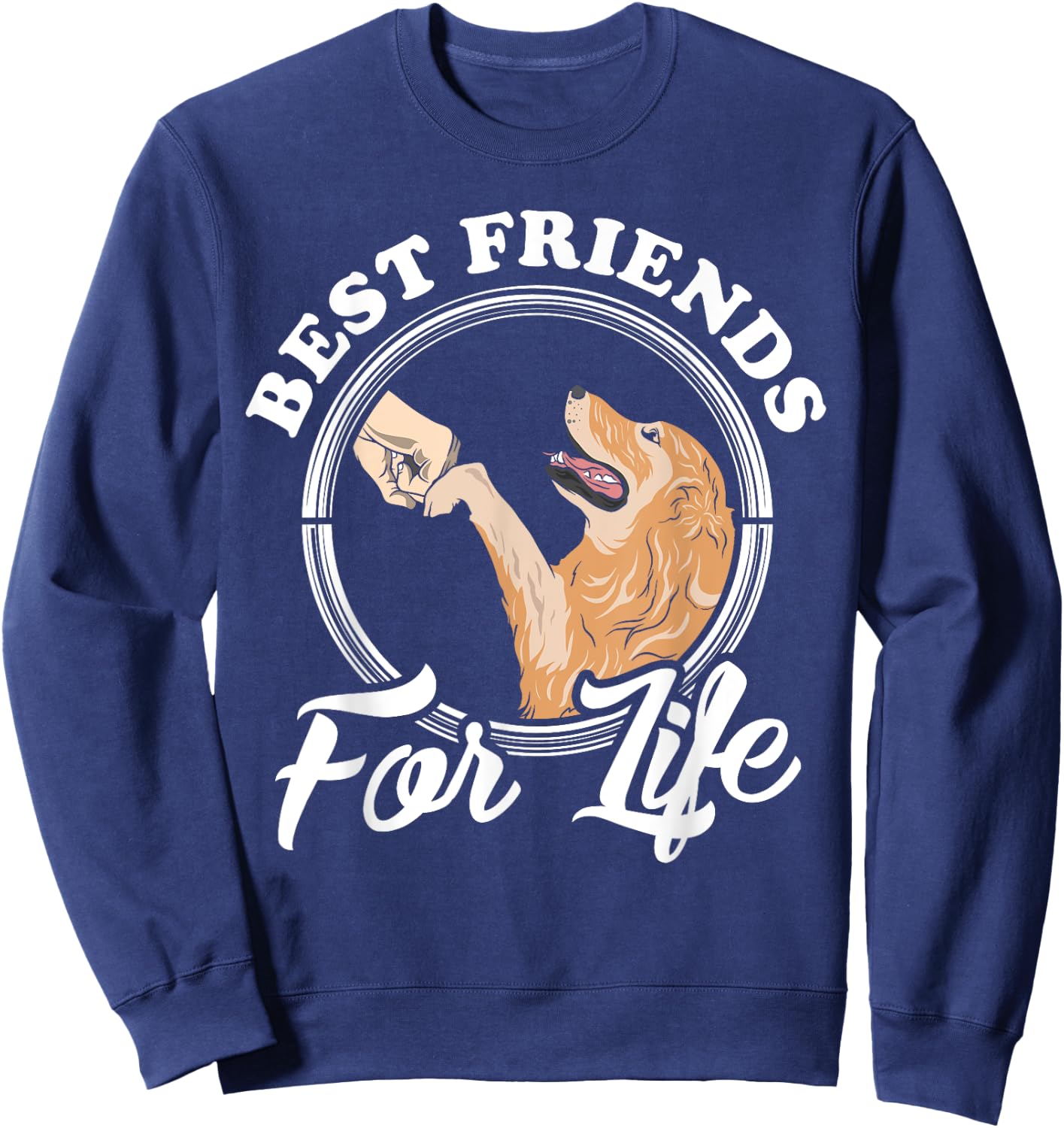 Golden Retriever Lover Gifts Golden Retriever Lover Sweatshirt - Sweatshirt | Navy