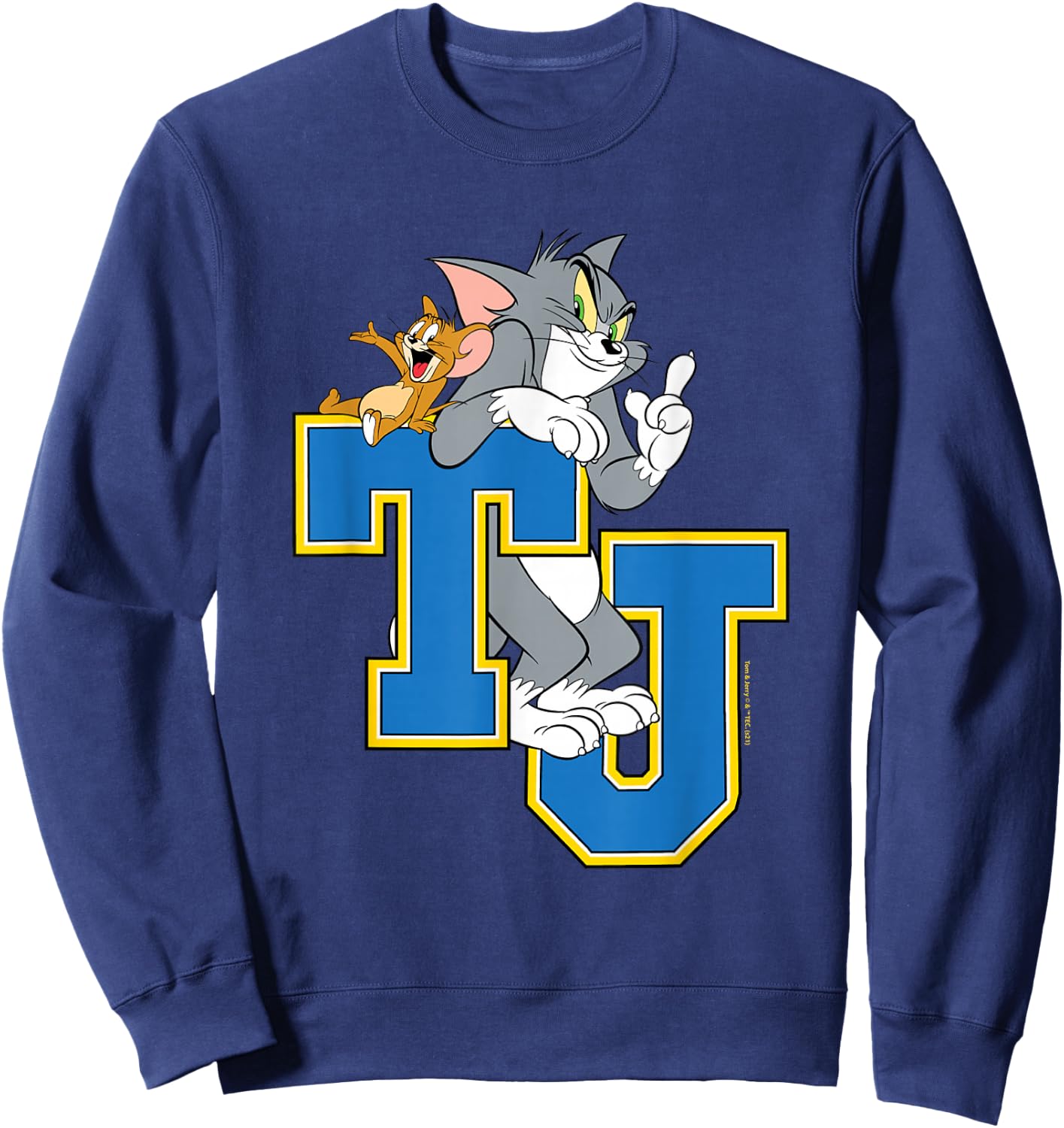 Tom and Jerry TJ Sweatshirt - Sweatshirt | Navy
