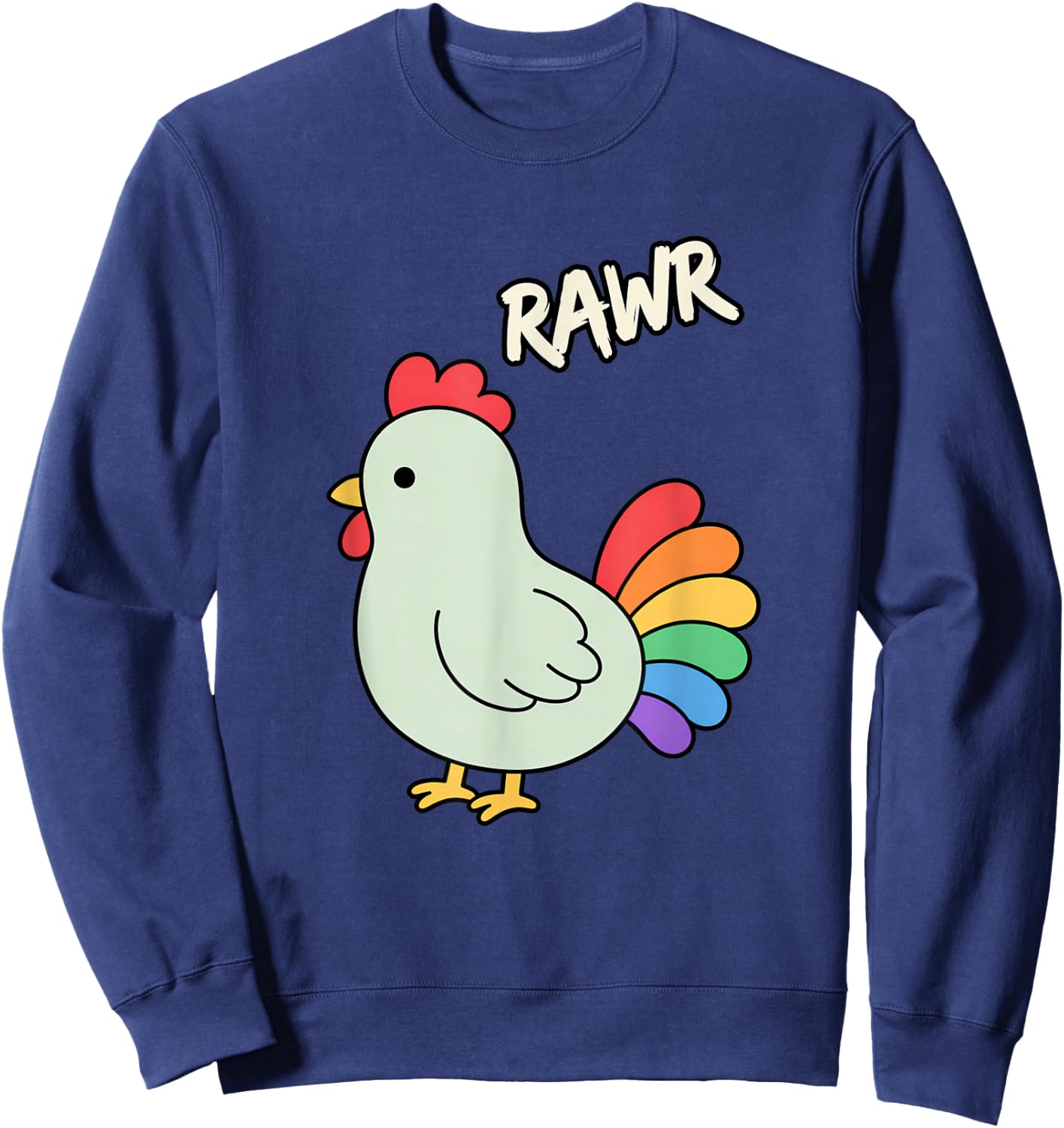 T-Shirt Sweatshirt - Sweatshirt | Navy