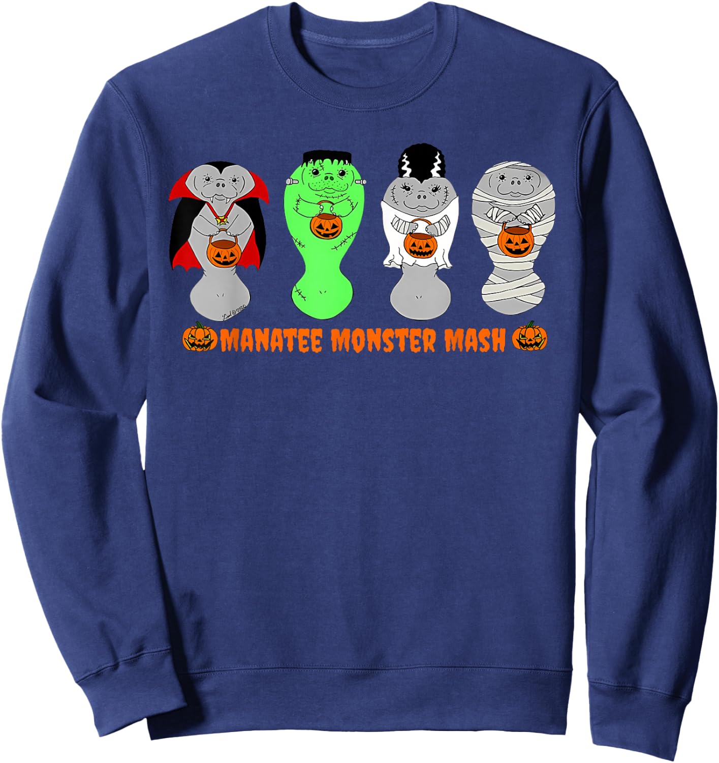 Funny Design Sweatshirt - Sweatshirt | Navy