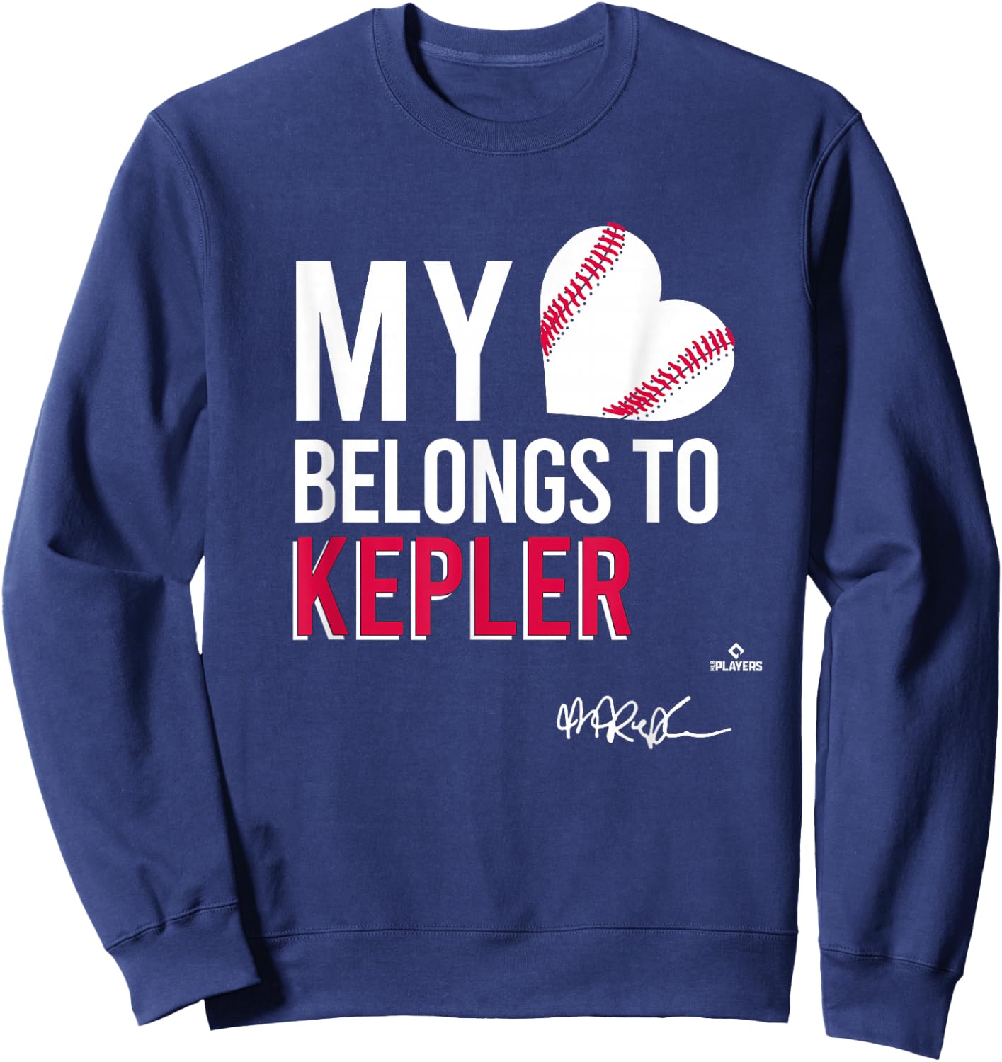 My Heart Belongs To Max Kepler-Rozycki Sweatshirt - Sweatshirt | Navy