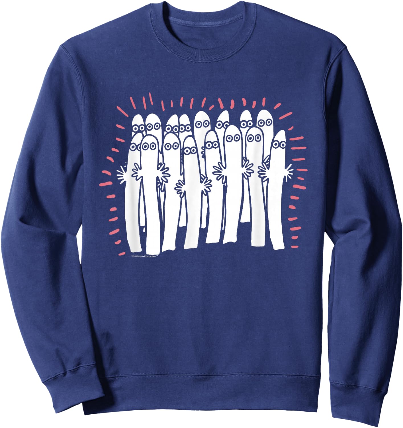 Moomin The Spooky Hattifatteners Sweatshirt - Sweatshirt | Navy