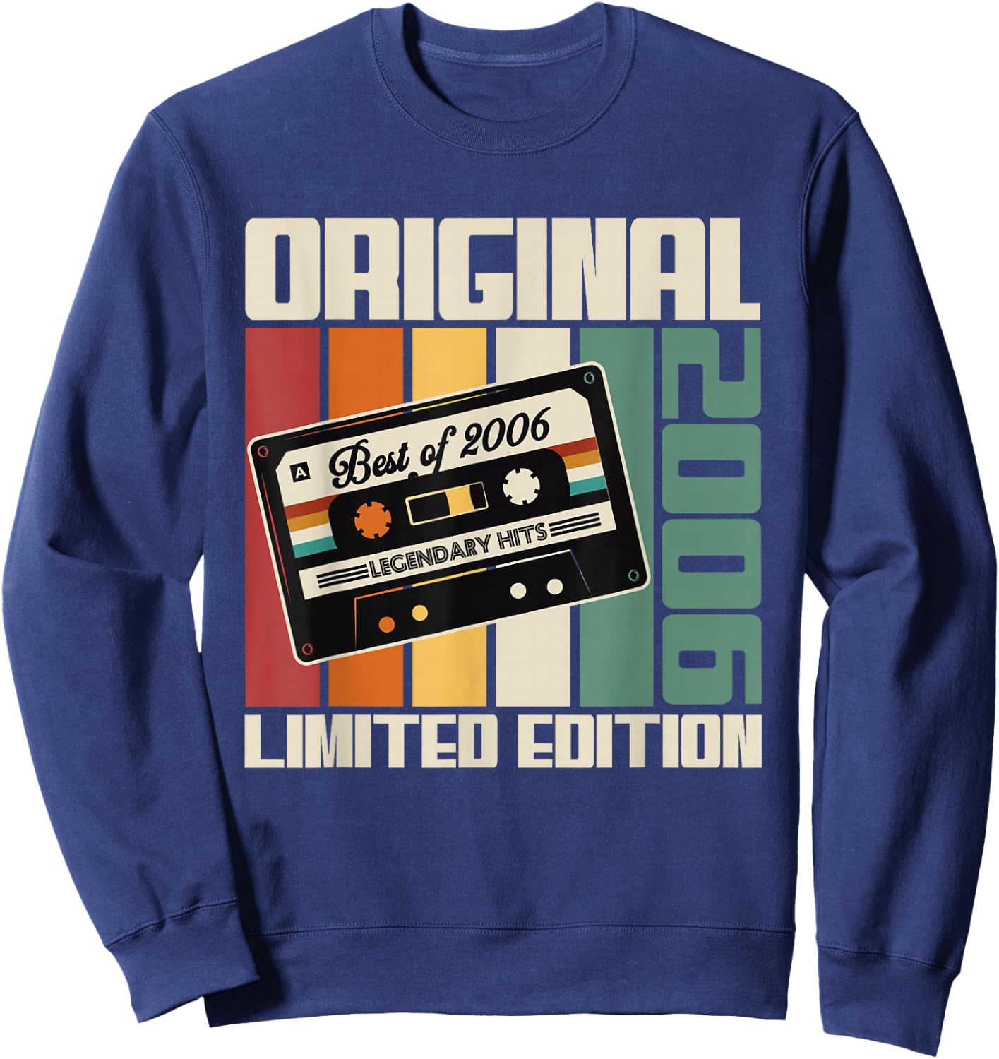 Original 2006 Cadeau d'anniversaire 20 Ans Garçons Filles Sweatshirt - Sweatshirt | Navy