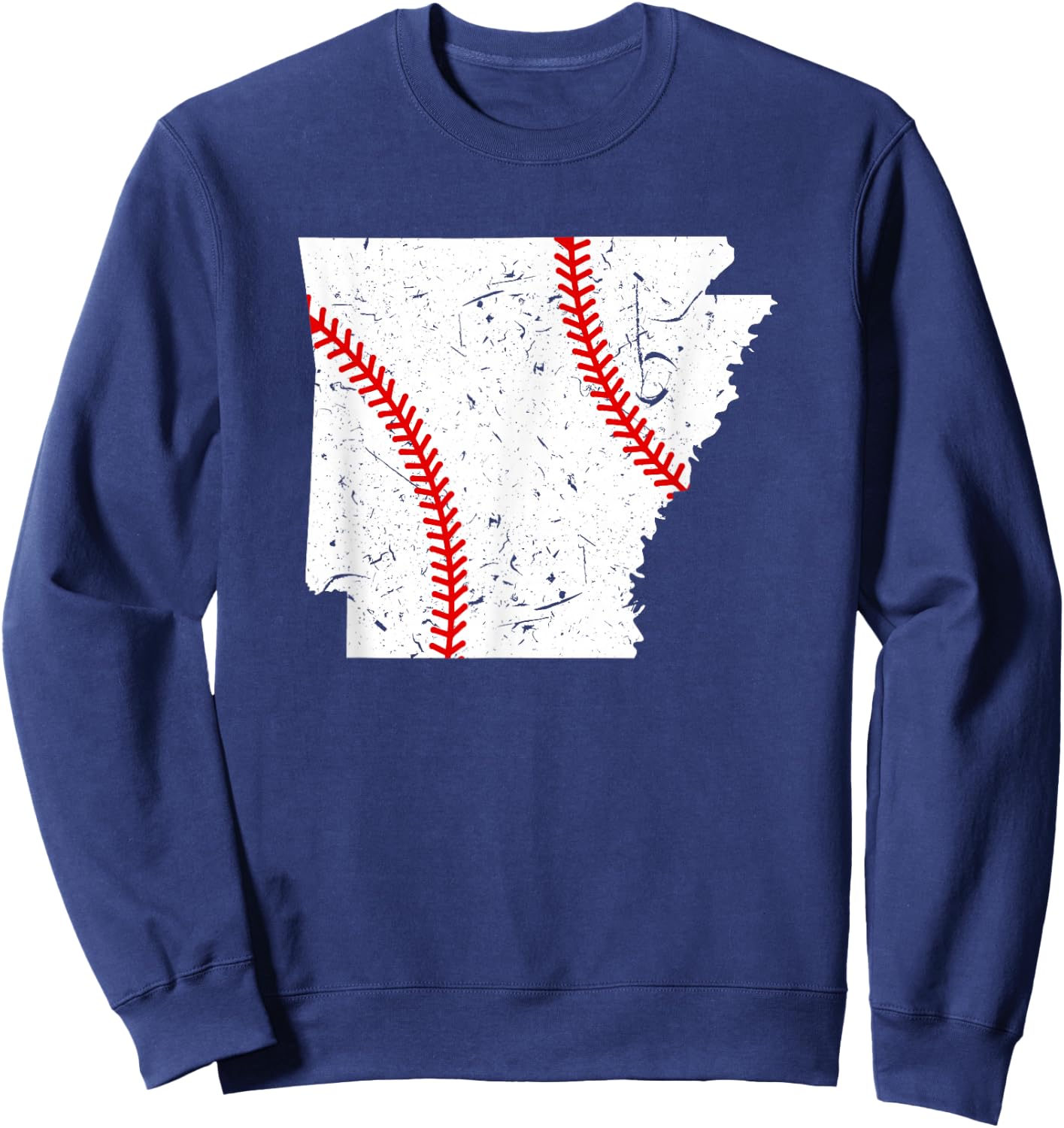 Awesome Arkansas Baseball Sweatshirt - Sweatshirt | Navy