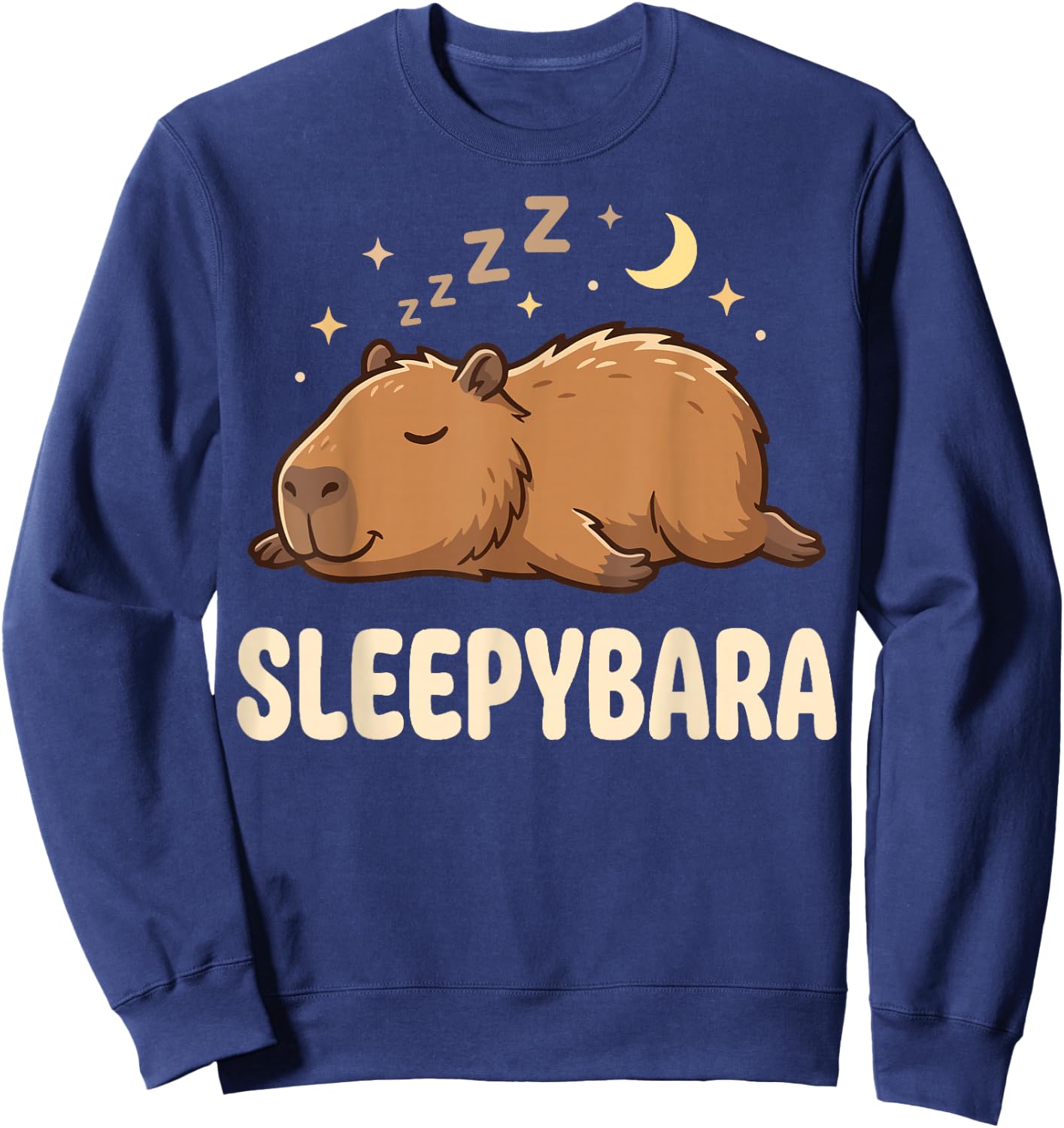 Sleepybara Sweatshirt - Sweatshirt | Navy