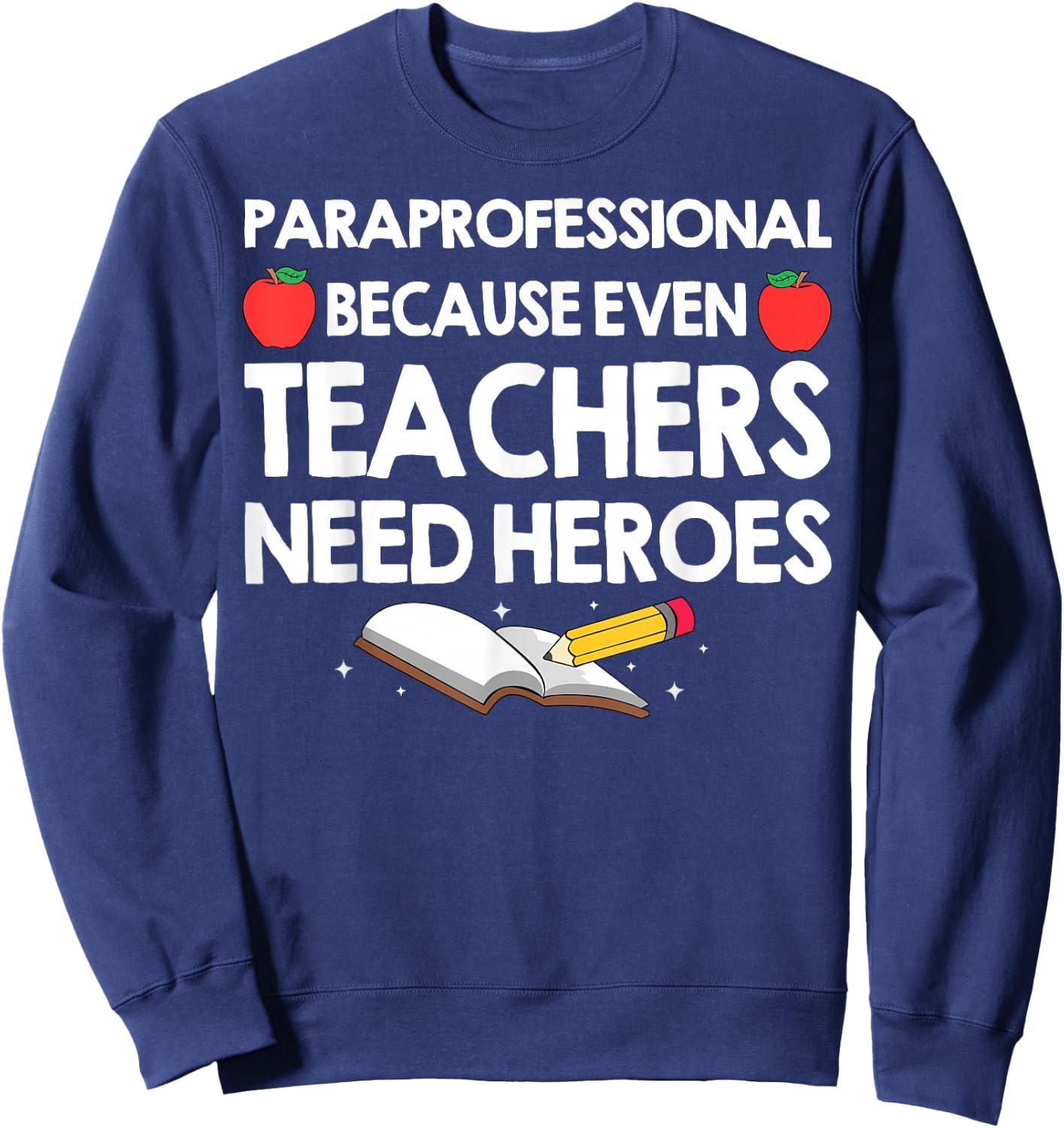 Cool Para Professional Women Kindergarten Preschool Sweatshirt - Sweatshirt | Navy