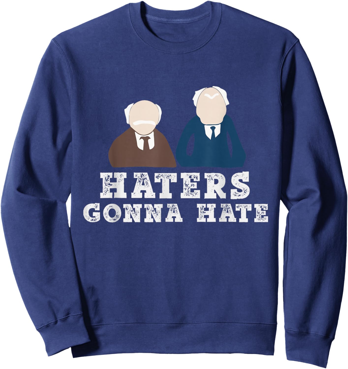 Haters Gonna Hate History Sweatshirt - Sweatshirt | Navy