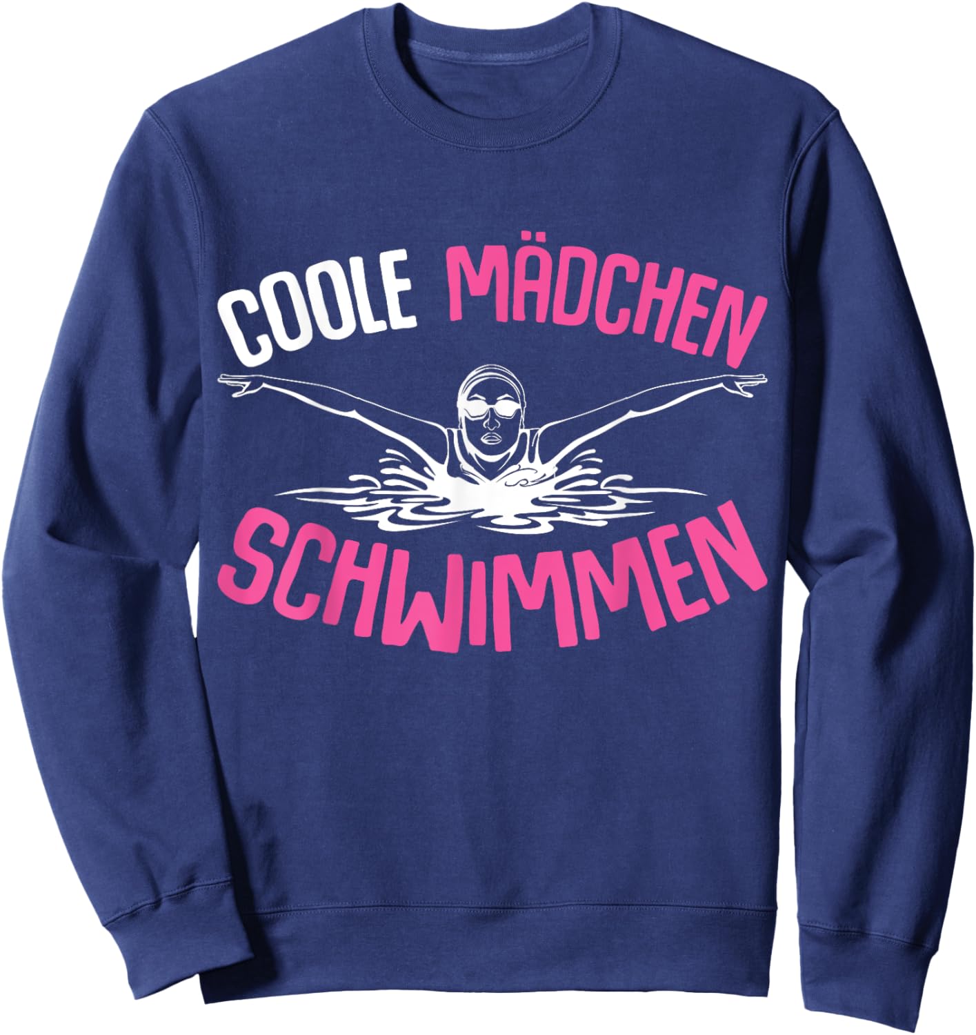 Cool Girls' Swimming Swimming Children's , black Sweatshirt - Sweatshirt | Navy
