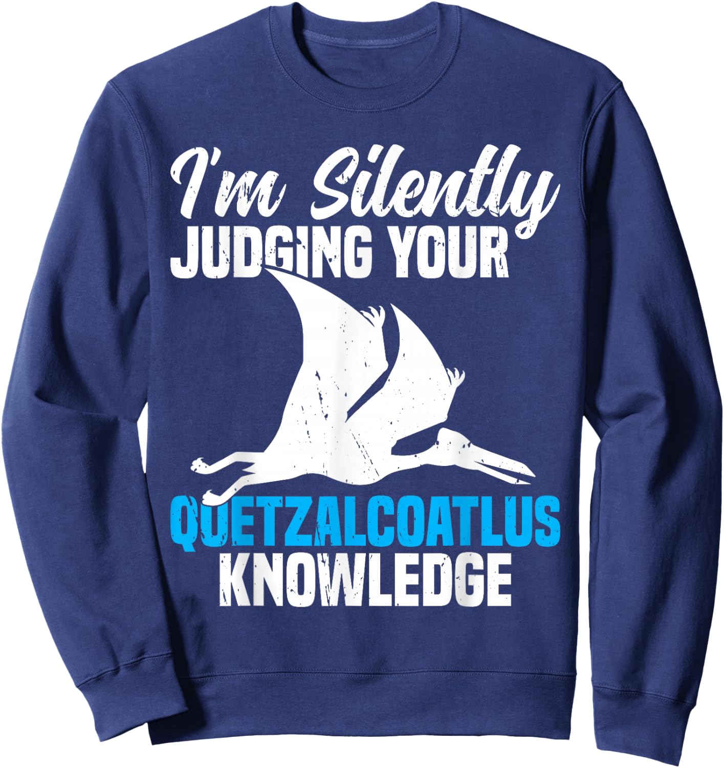 Quetzalcoatlus Sweatshirt - Sweatshirt | Navy