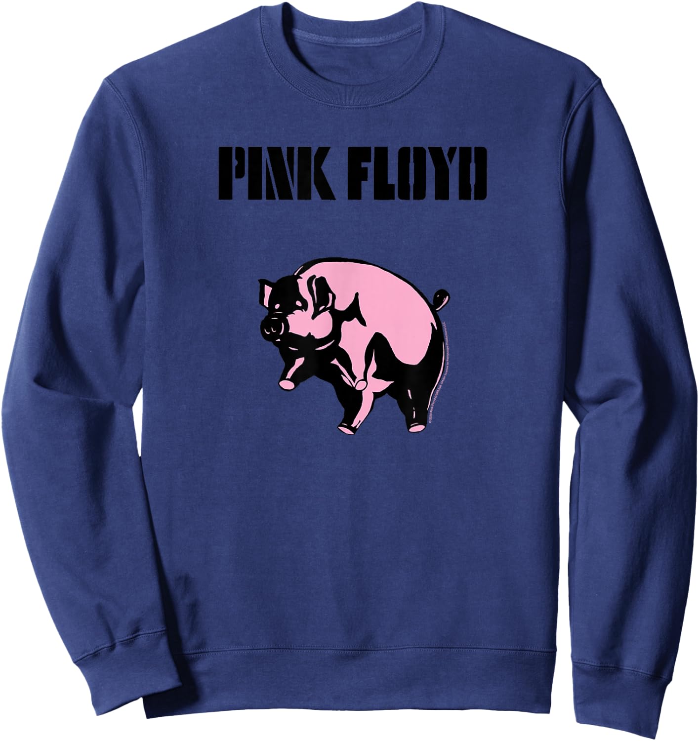 Pink Floyd Animals Flying Pig Sweatshirt - Sweatshirt | Navy