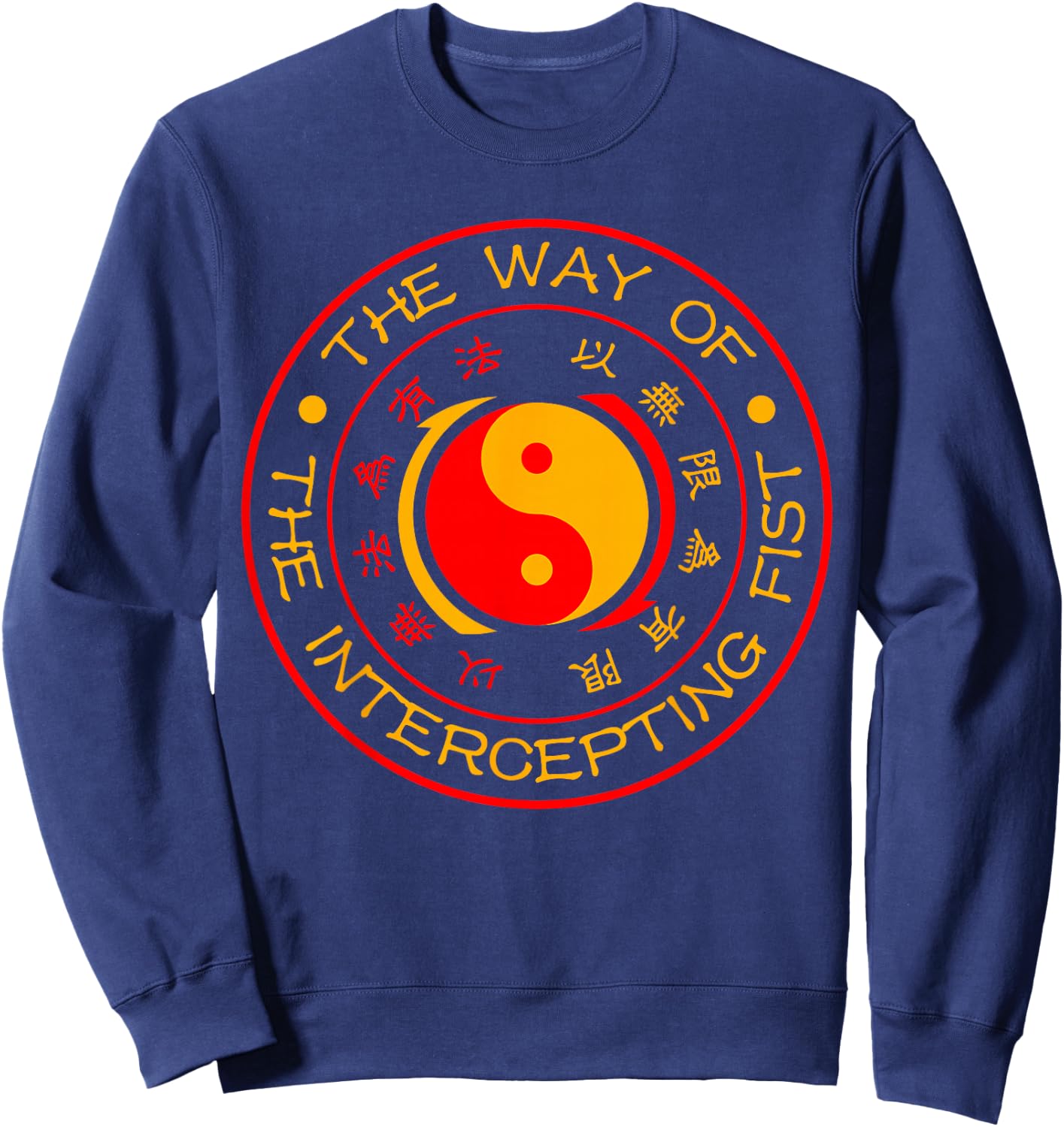 Jeet Kune Do The Way Of The Intercepting Fist Seal JKD Sweatshirt - Sweatshirt | Navy