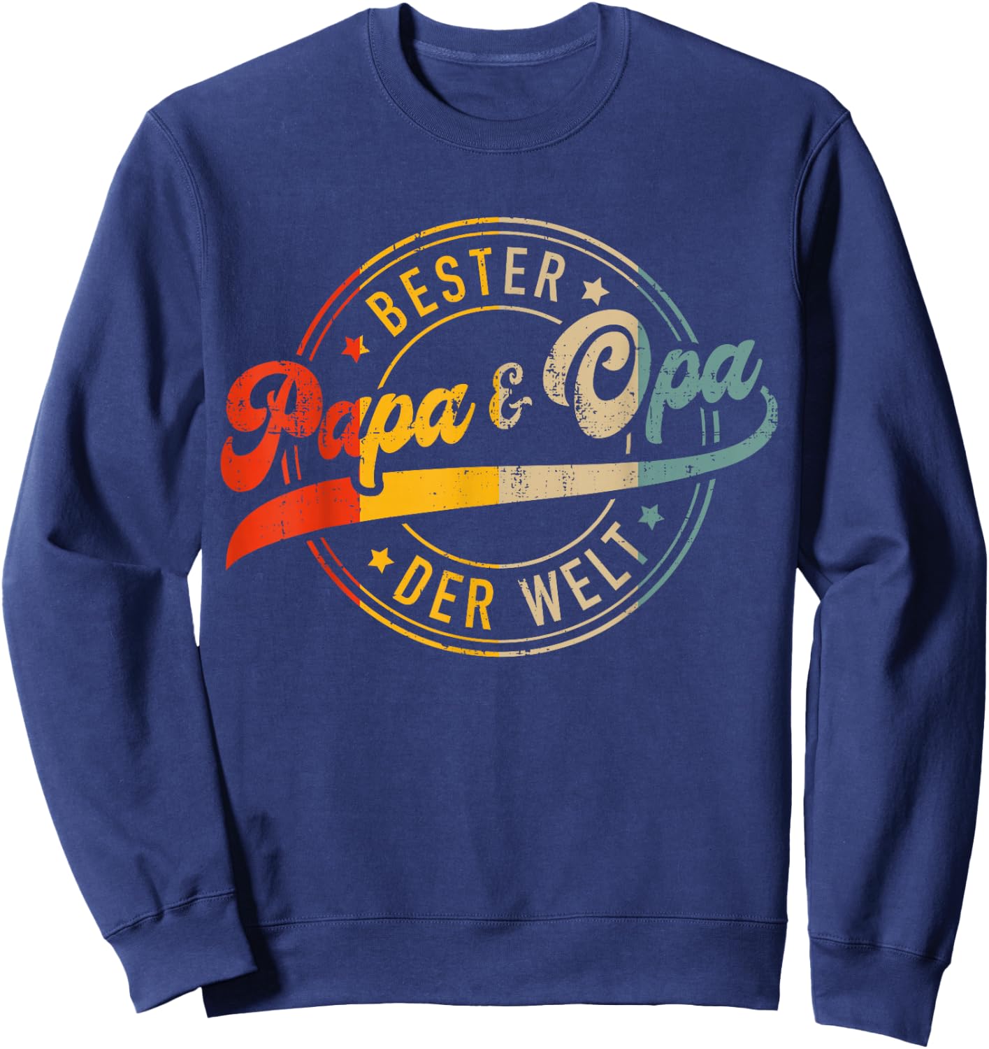 Bester Papa und Opa zum Vatertag, Geburtstag und Weihnachten Sweatshirt - Sweatshirt | Navy