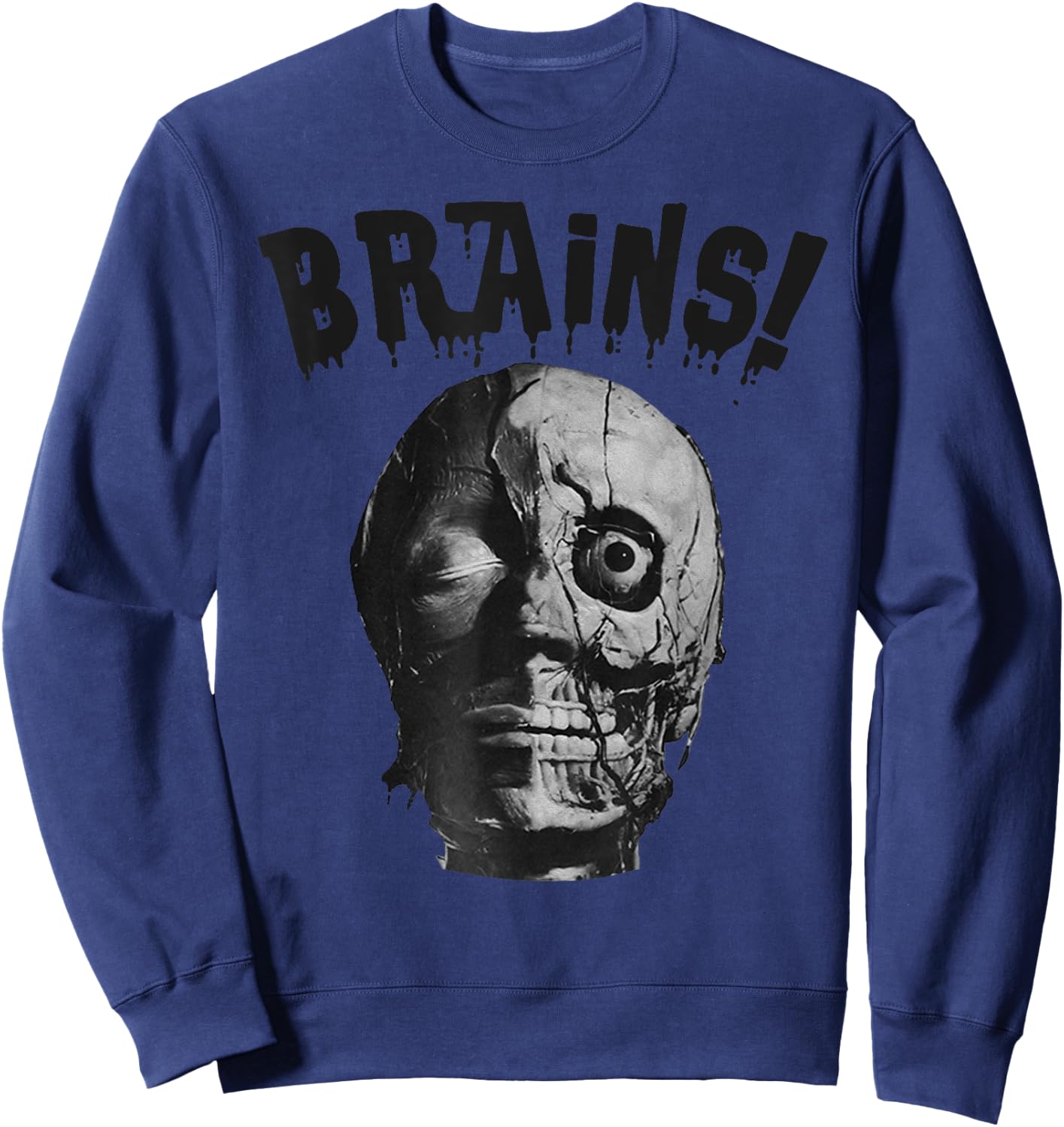 Living Dead Halloween Return Of The Dead Living Zombie Sweatshirt - Sweatshirt | Navy
