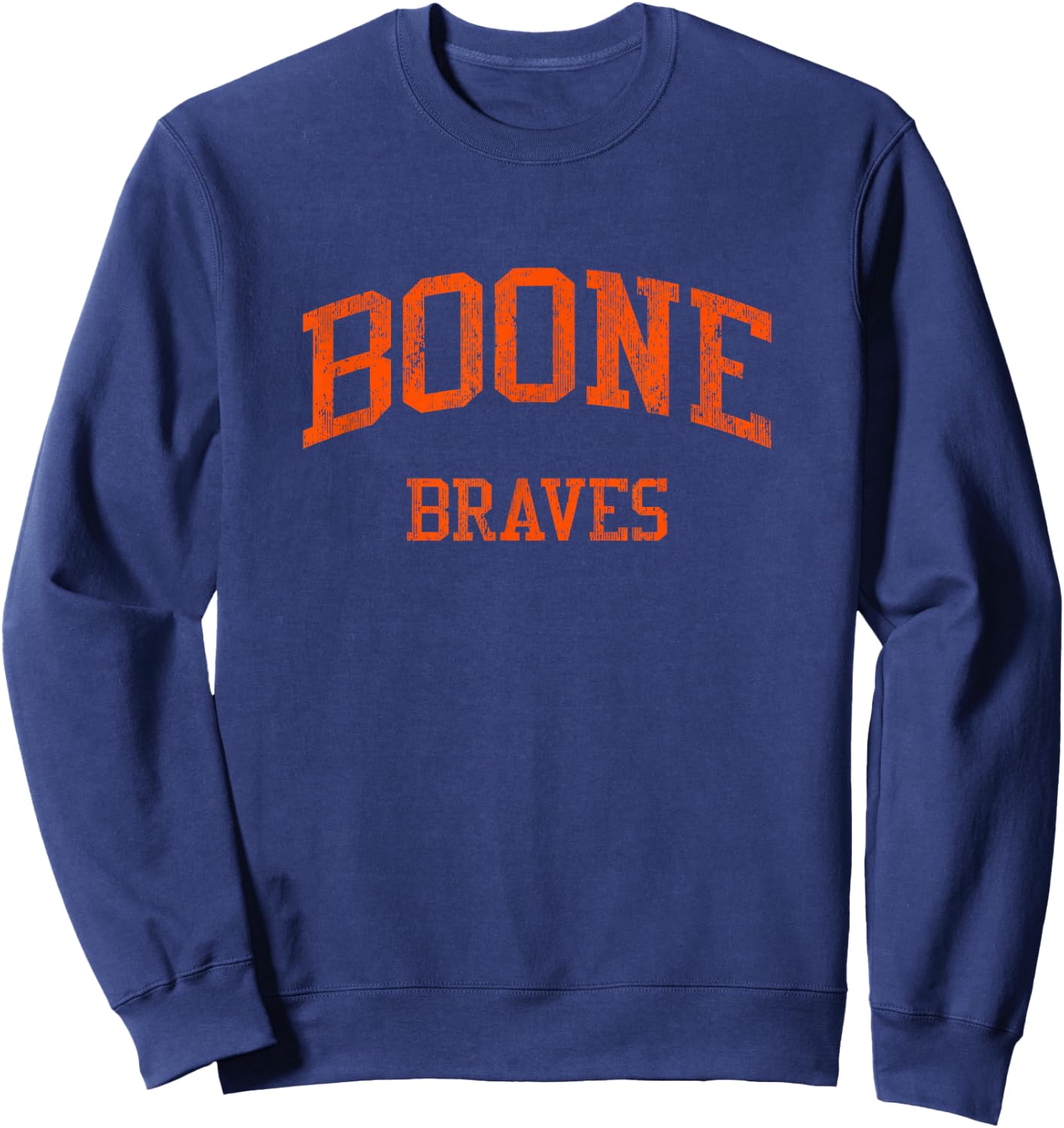 Boone High School HS Orlando FL Vintage Sports Sweatshirt - Sweatshirt | Navy