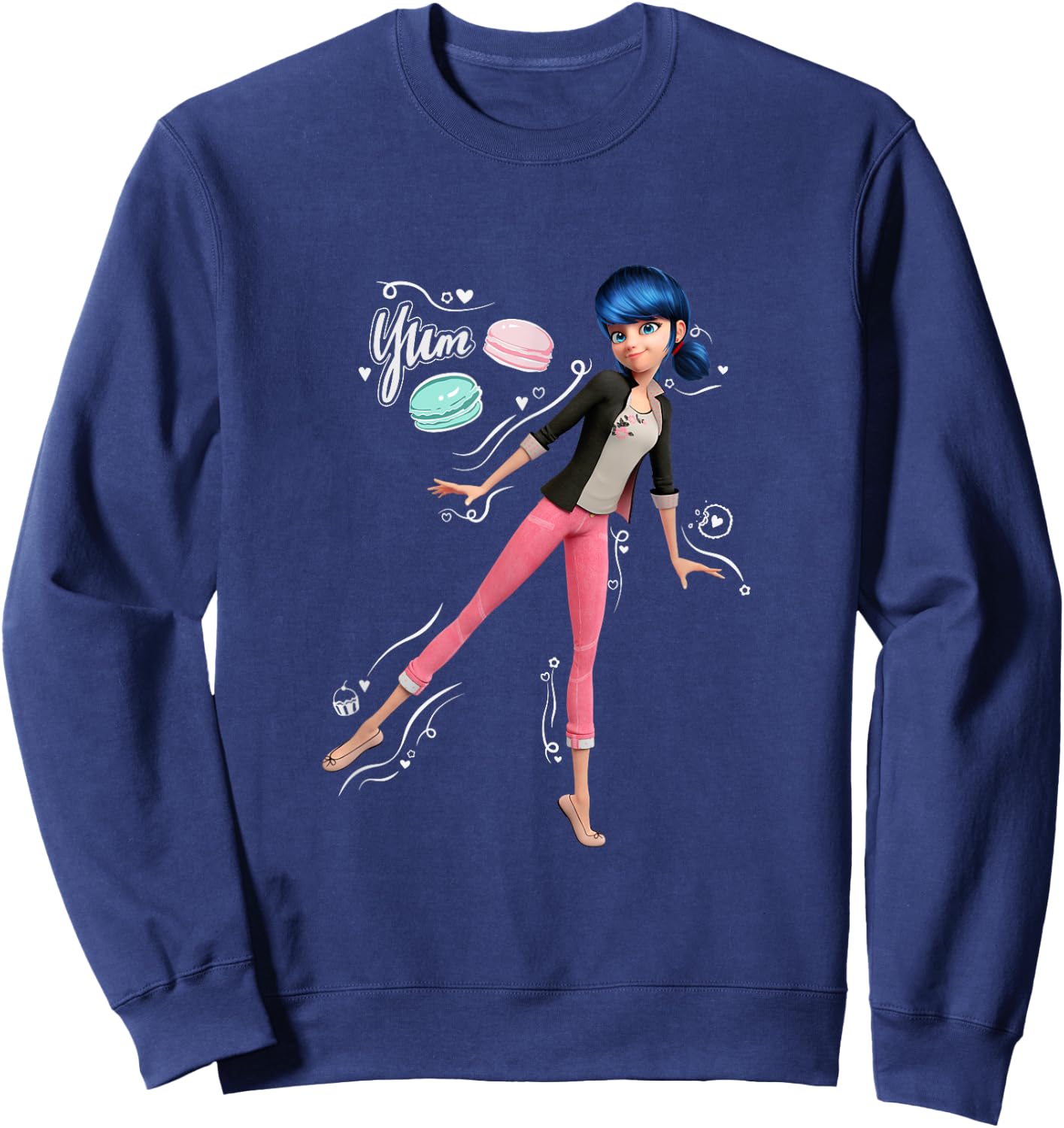 Miraculous Ladybug Marinette Bakery Sweatshirt - Sweatshirt | Navy