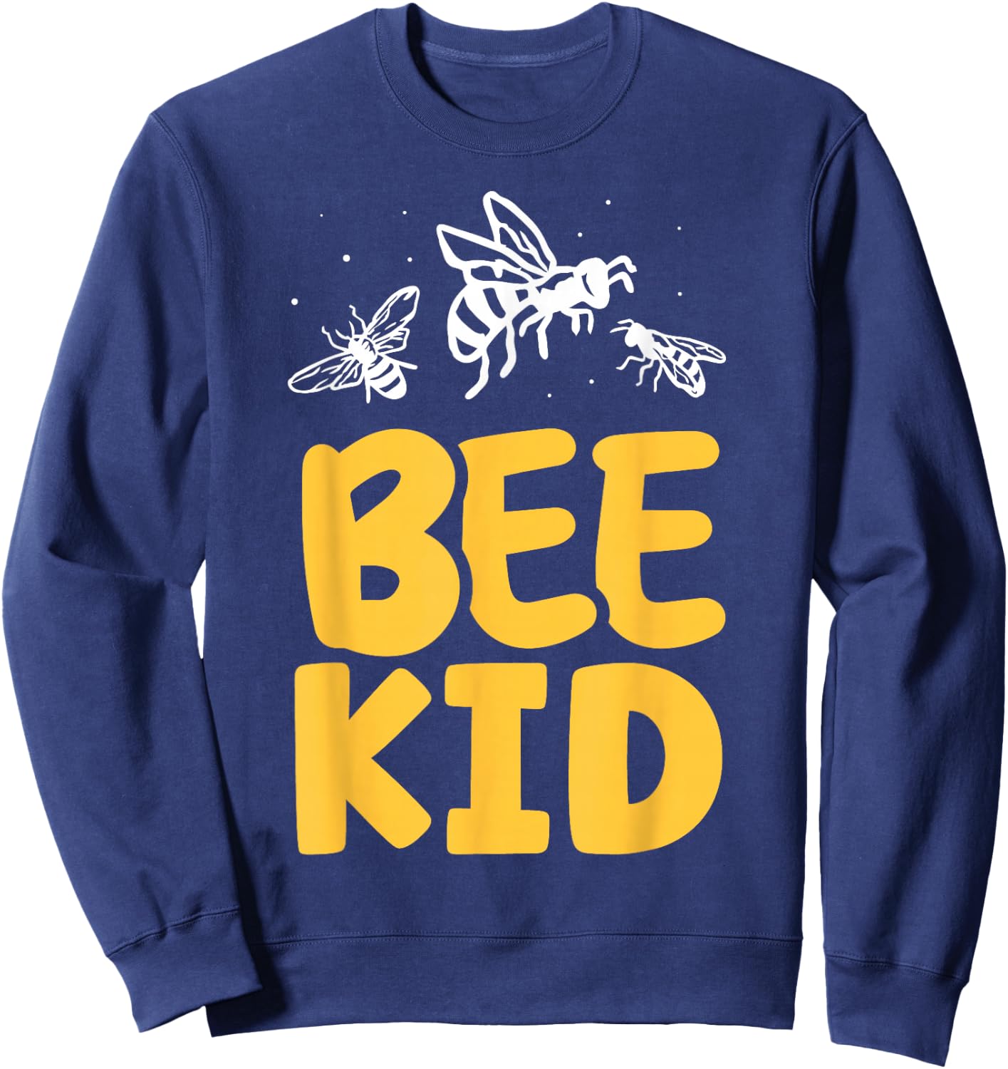 Bee Kid Beekeeper Honeybee Bees Hive Bee Sweatshirt - Sweatshirt | Navy