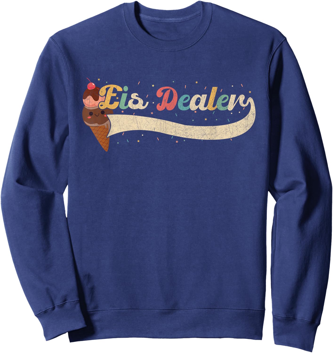 Gelatiere Eismann Lovers Ice Seller , black Sweatshirt - Sweatshirt | Navy