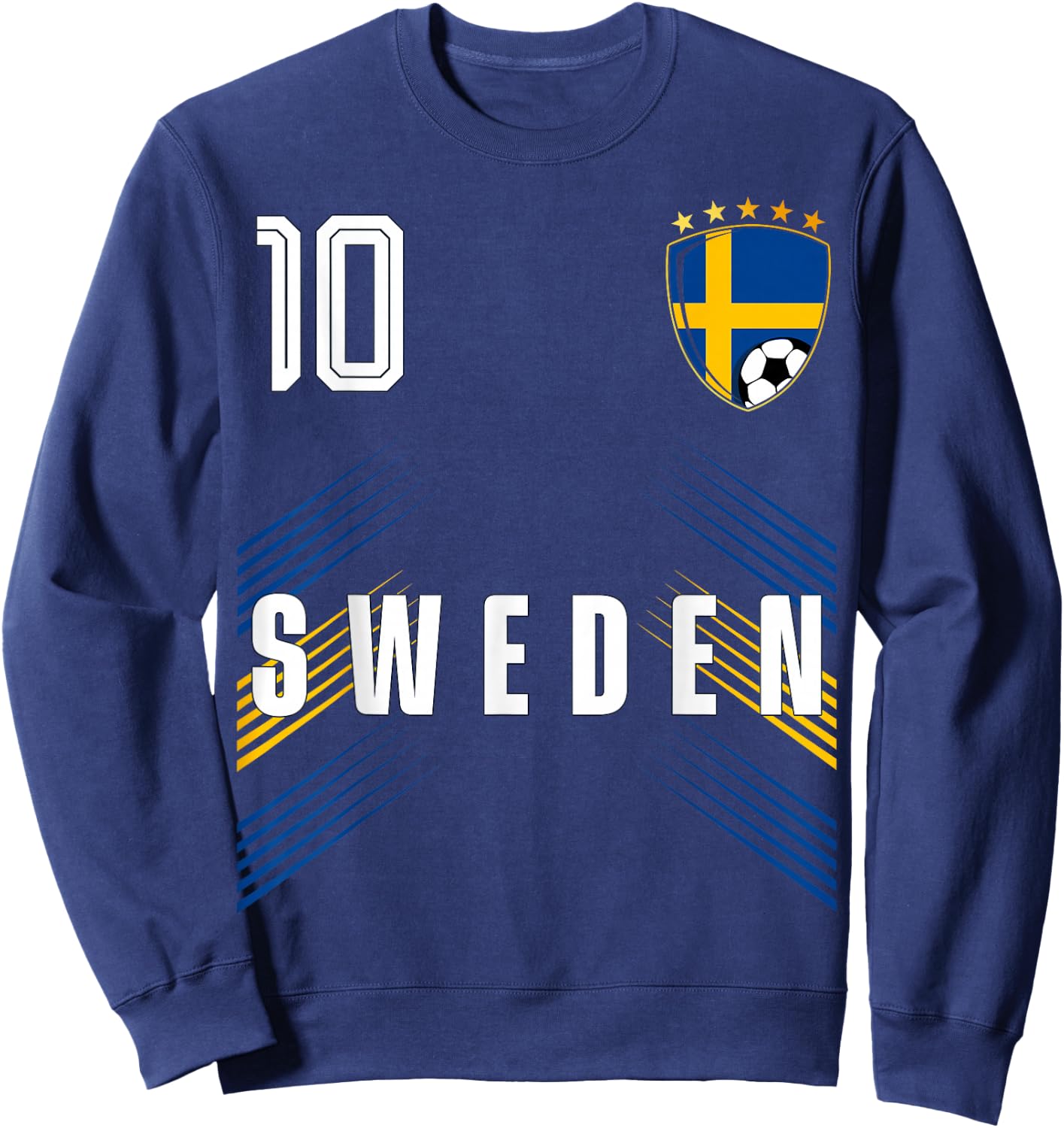 Drapeau de la Suède pour Les Amoureux de la fierté su Sweatshirt - Sweatshirt | Navy