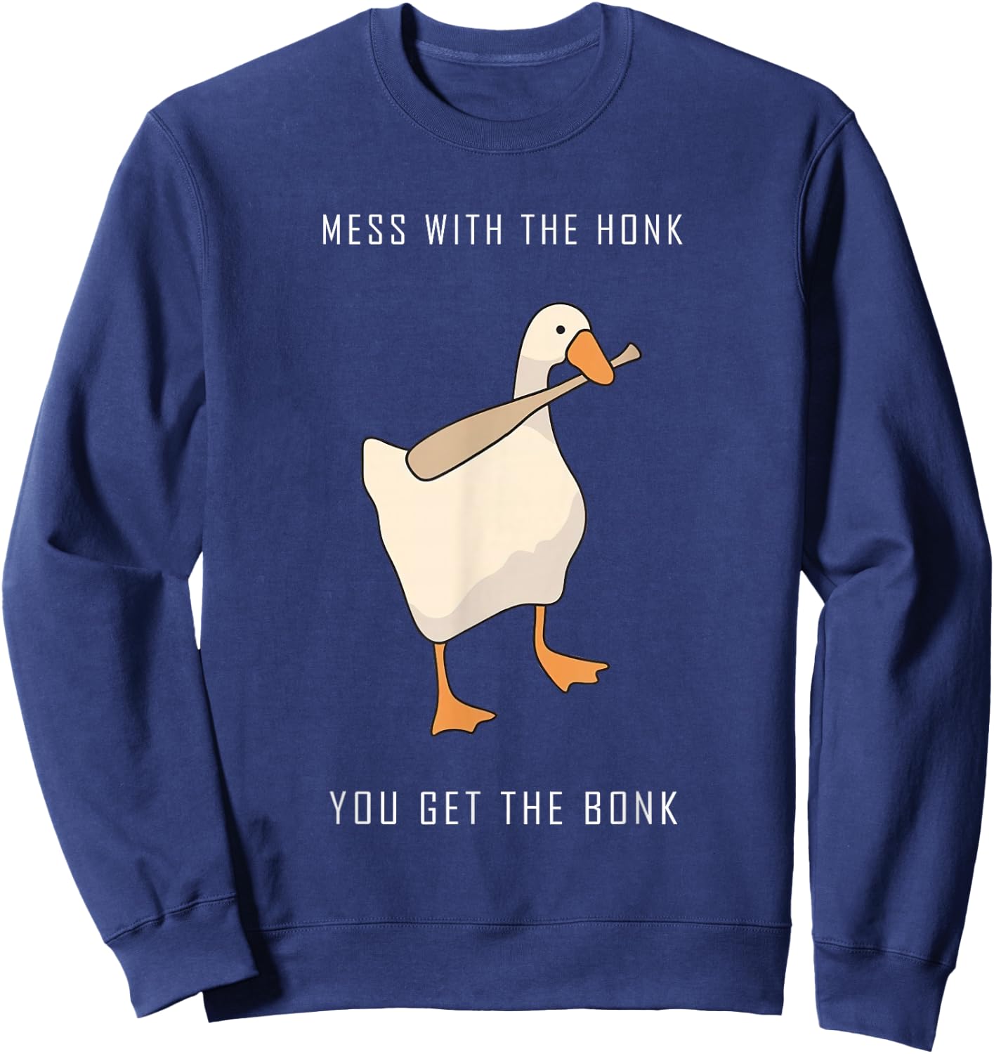 Untitled Goose Game Lustiges Familienspiel Sweatshirt - Sweatshirt | Navy