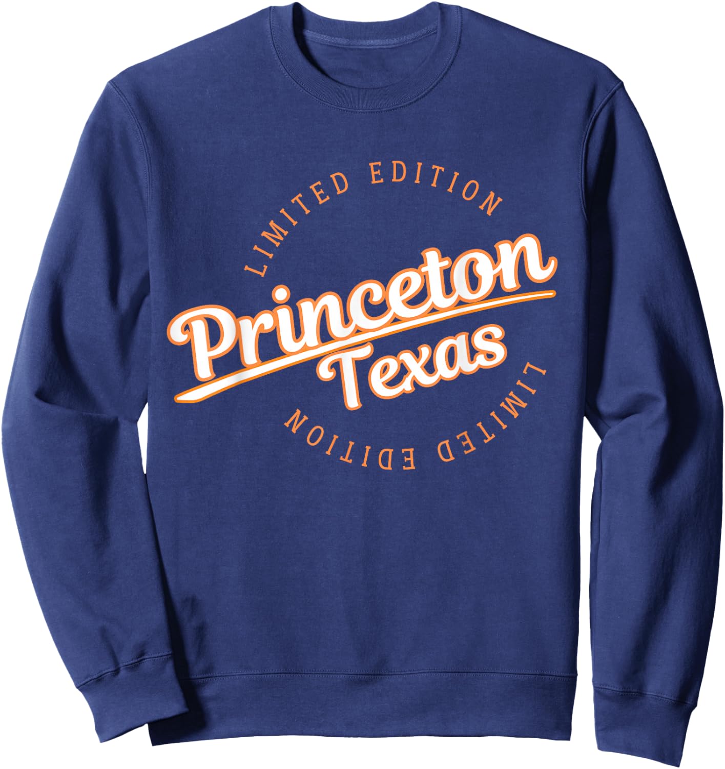 Retro Athletic Princeton TX Apparel Sweatshirt - Sweatshirt | Navy