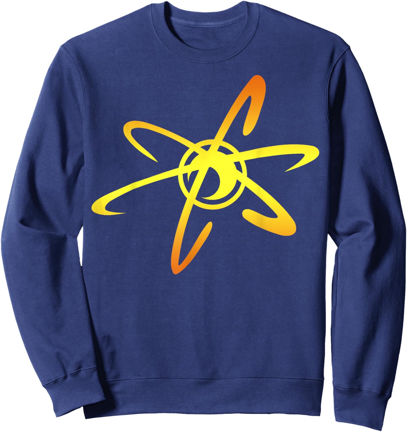 Nickelodeon Jimmy Neutron Nuclear Logo Sweatshirt - Sweatshirt | Navy