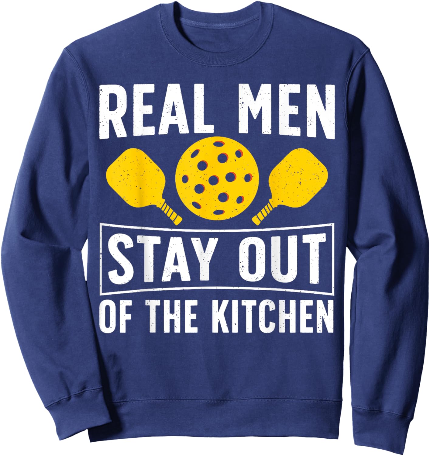 Best Pickleball Design Boys Paddle Pickleball Lover Sweatshirt - Sweatshirt | Navy