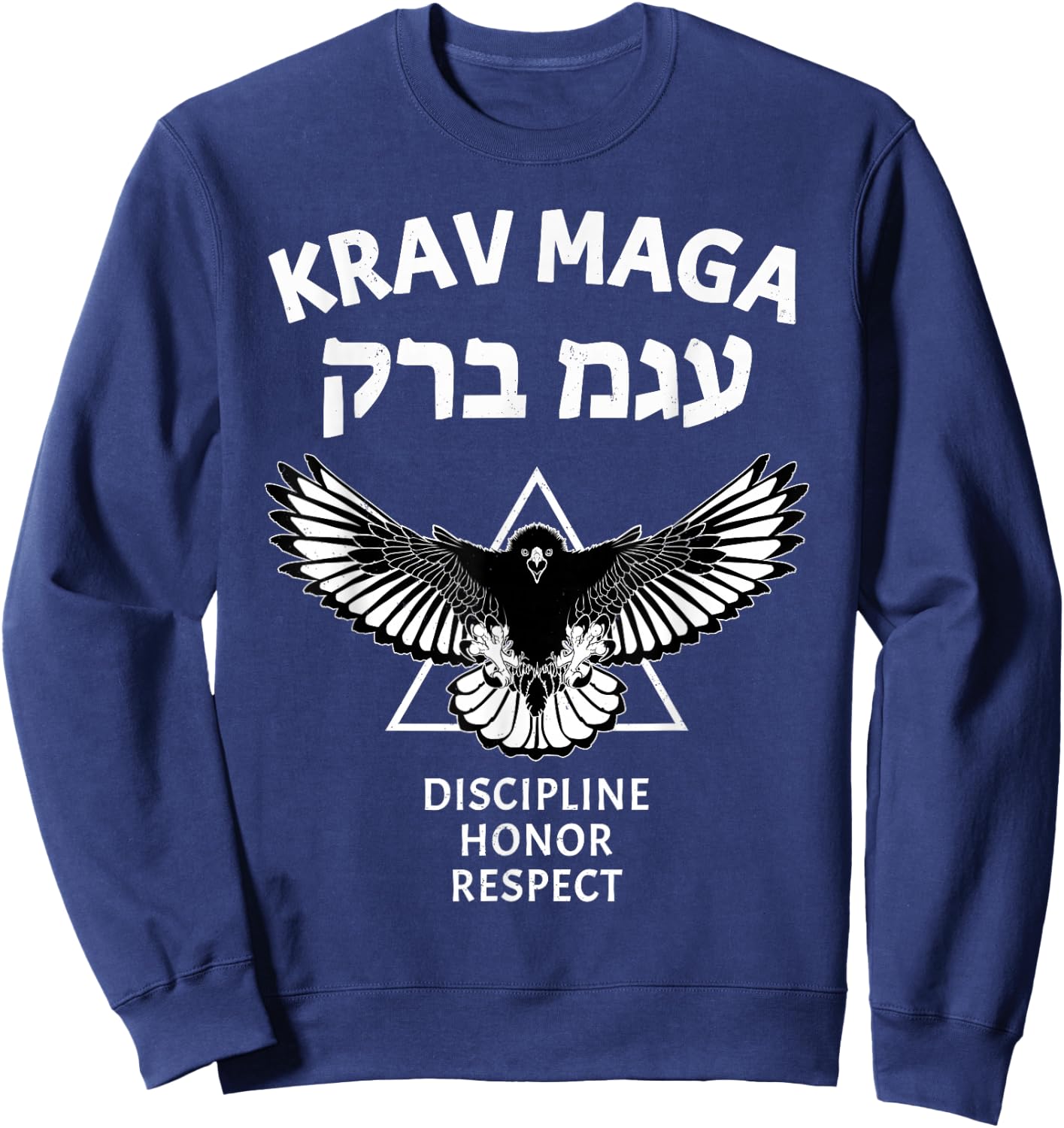 Krav Maga Eagle Sweatshirt - Sweatshirt | Navy