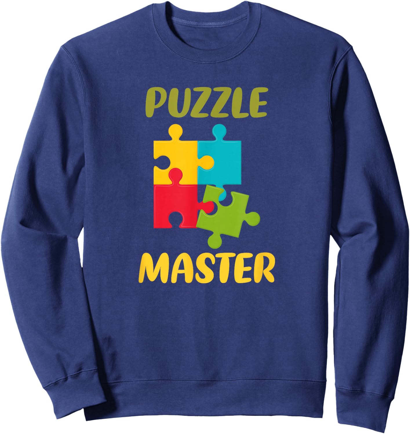 Puzzle Master Sweatshirt - Sweatshirt | Navy