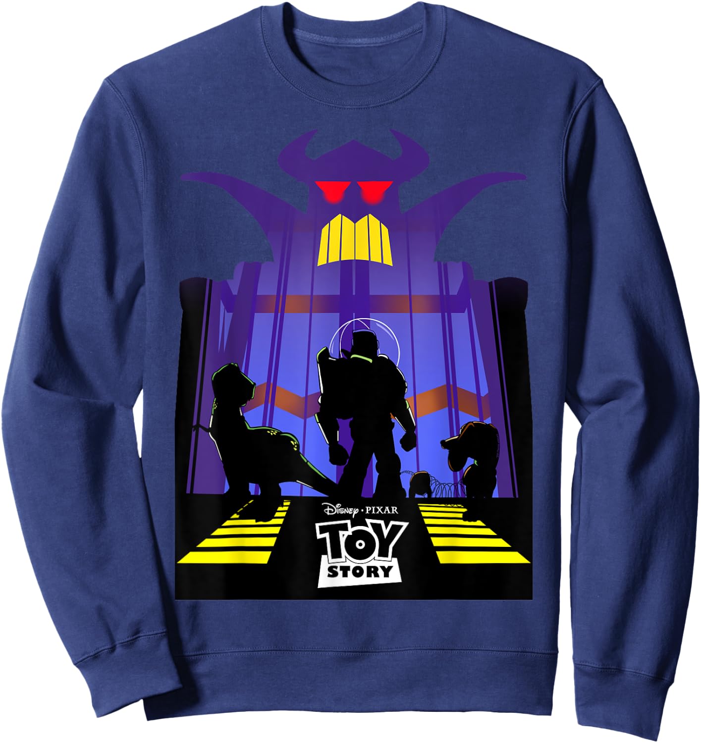graphique Disney Toy Story Beware Emperor Zurg Sweatshirt - Sweatshirt | Navy