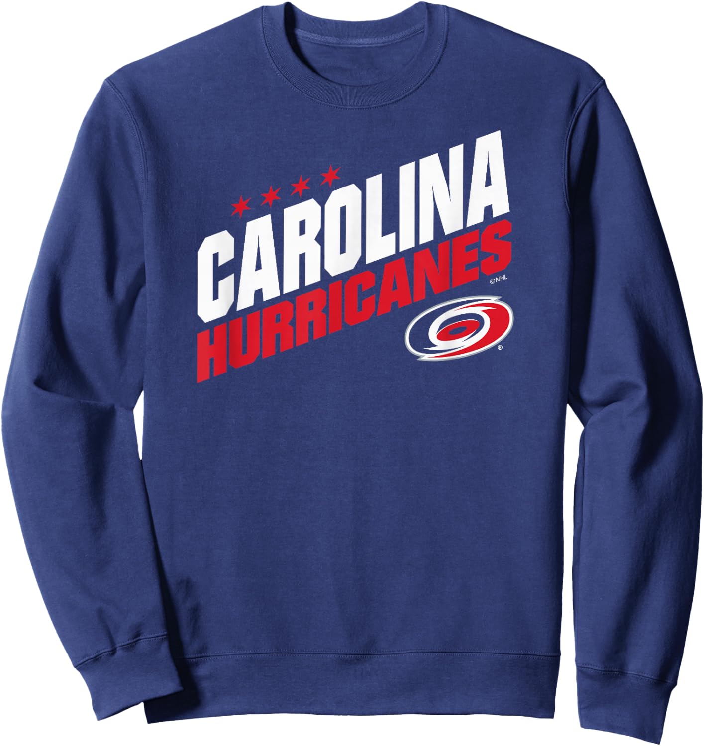 Carolina Hurricanes Fuel Black Officially Licensed Sweatshirt - Sweatshirt | Navy