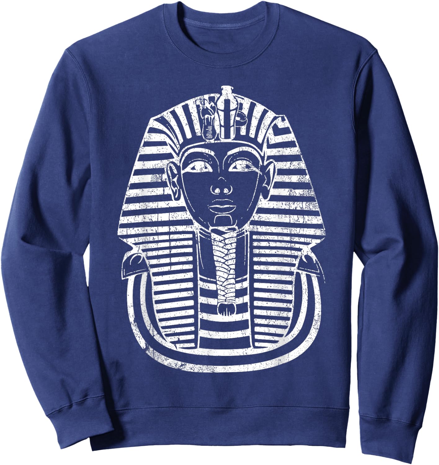 Ancient Egyptian pharaoh king - King Tut Tutankhamun Sweatshirt - Sweatshirt | Navy
