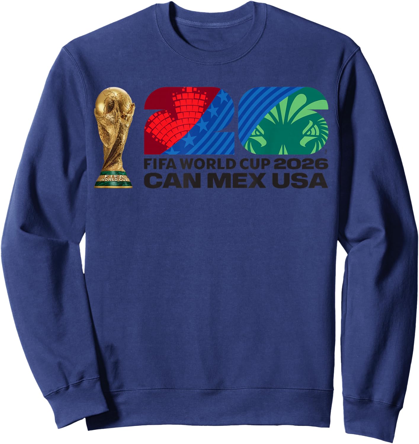 FIFA World CUP26 FIFA Host Country Trophäe Farbe Sweatshirt - Sweatshirt | Navy