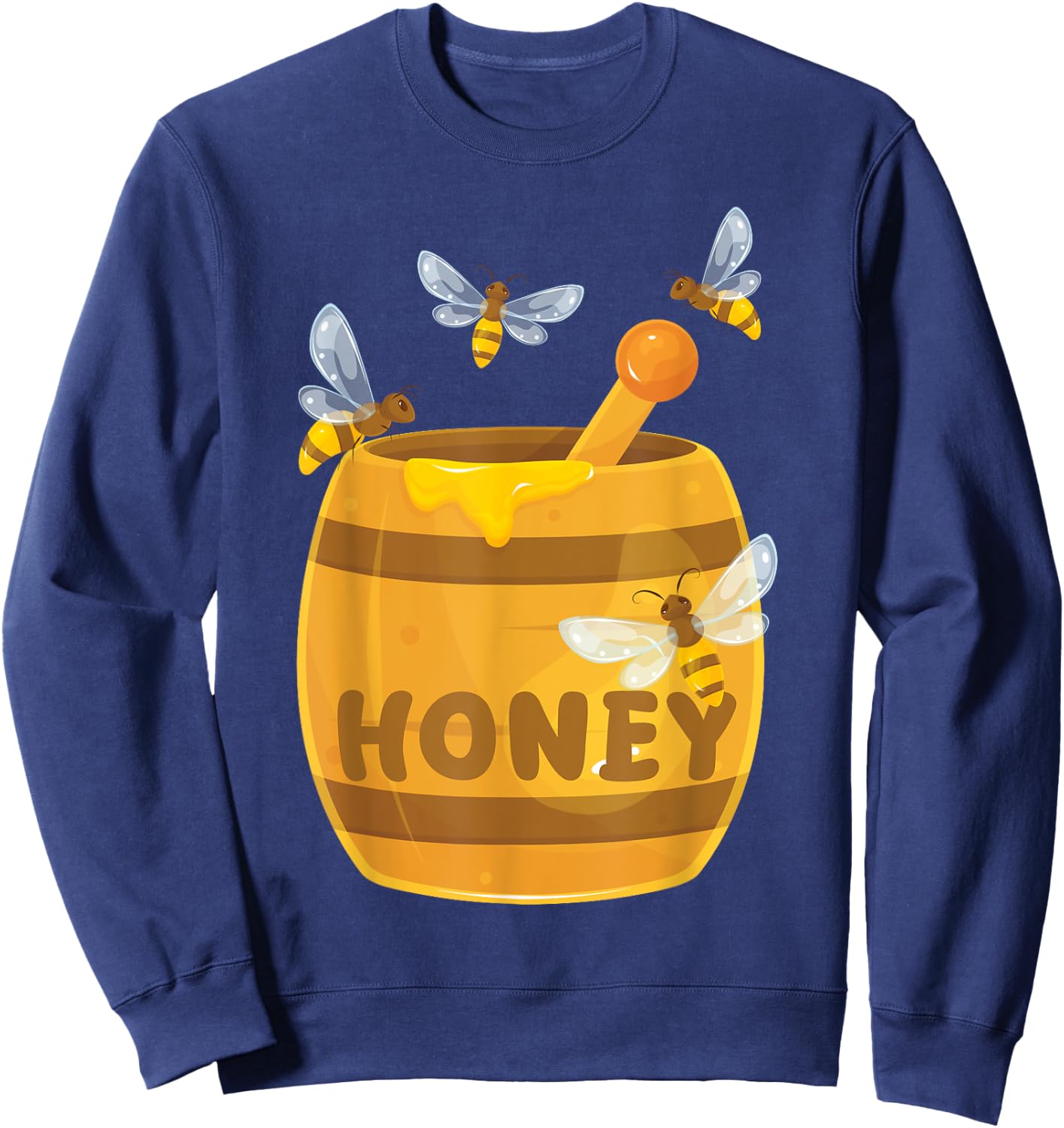 Honey Beekeeper Bees Buzzing Sweet Sweatshirt - Sweatshirt | Navy