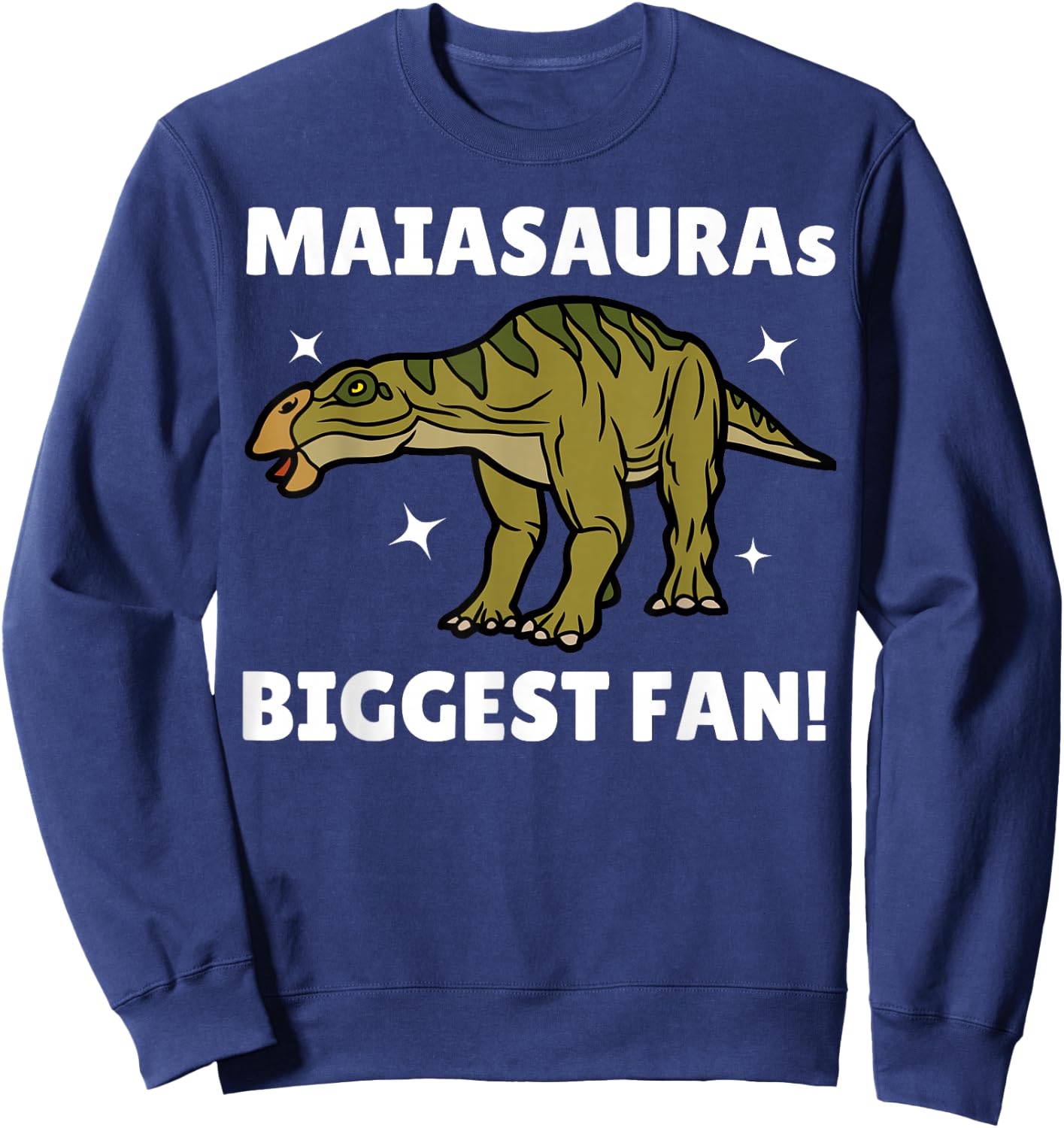 Funny Maiasaura Sweatshirt - Sweatshirt | Navy