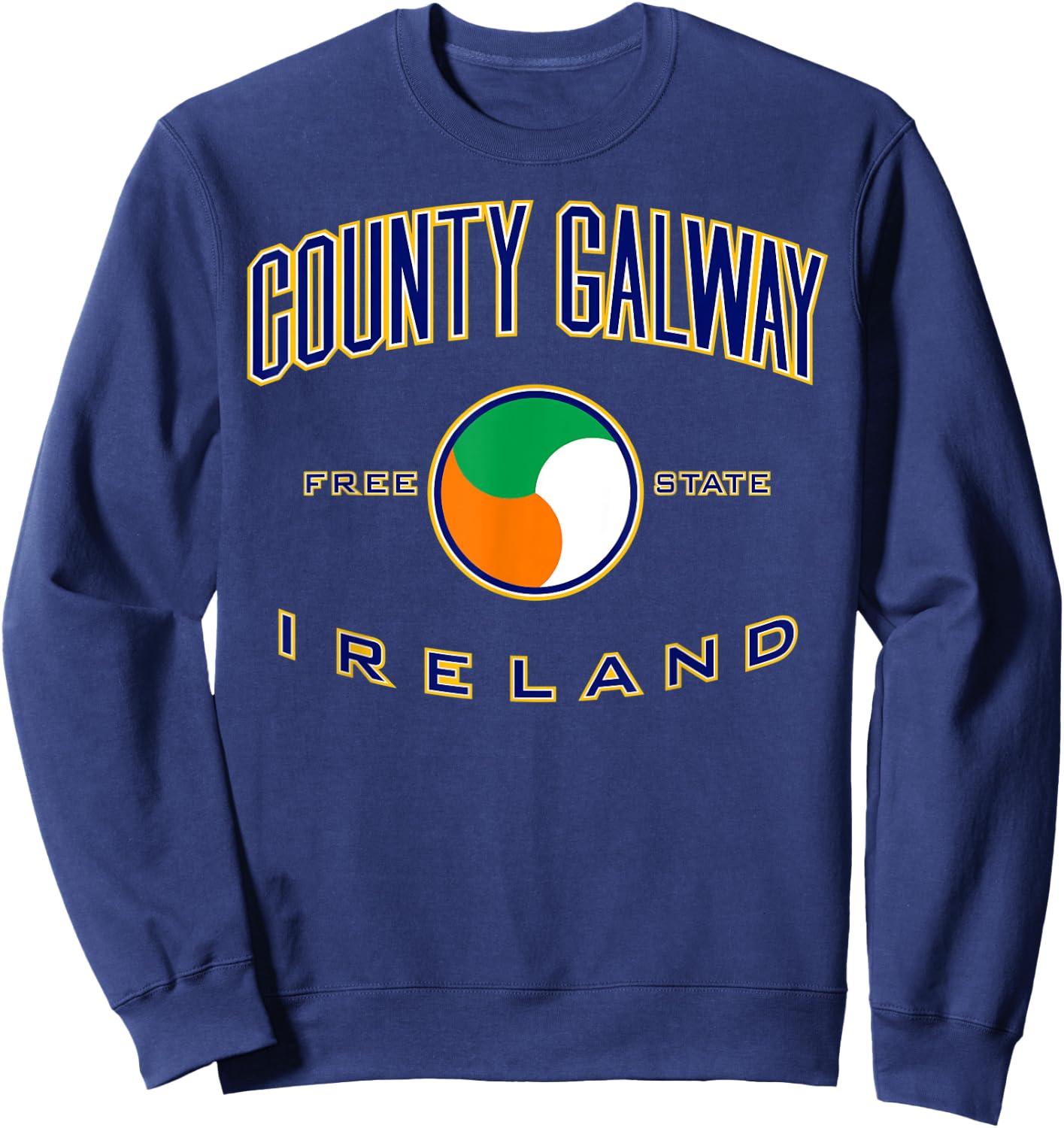 County Galway Irland für Damen und Herren Sweatshirt - Sweatshirt | Navy