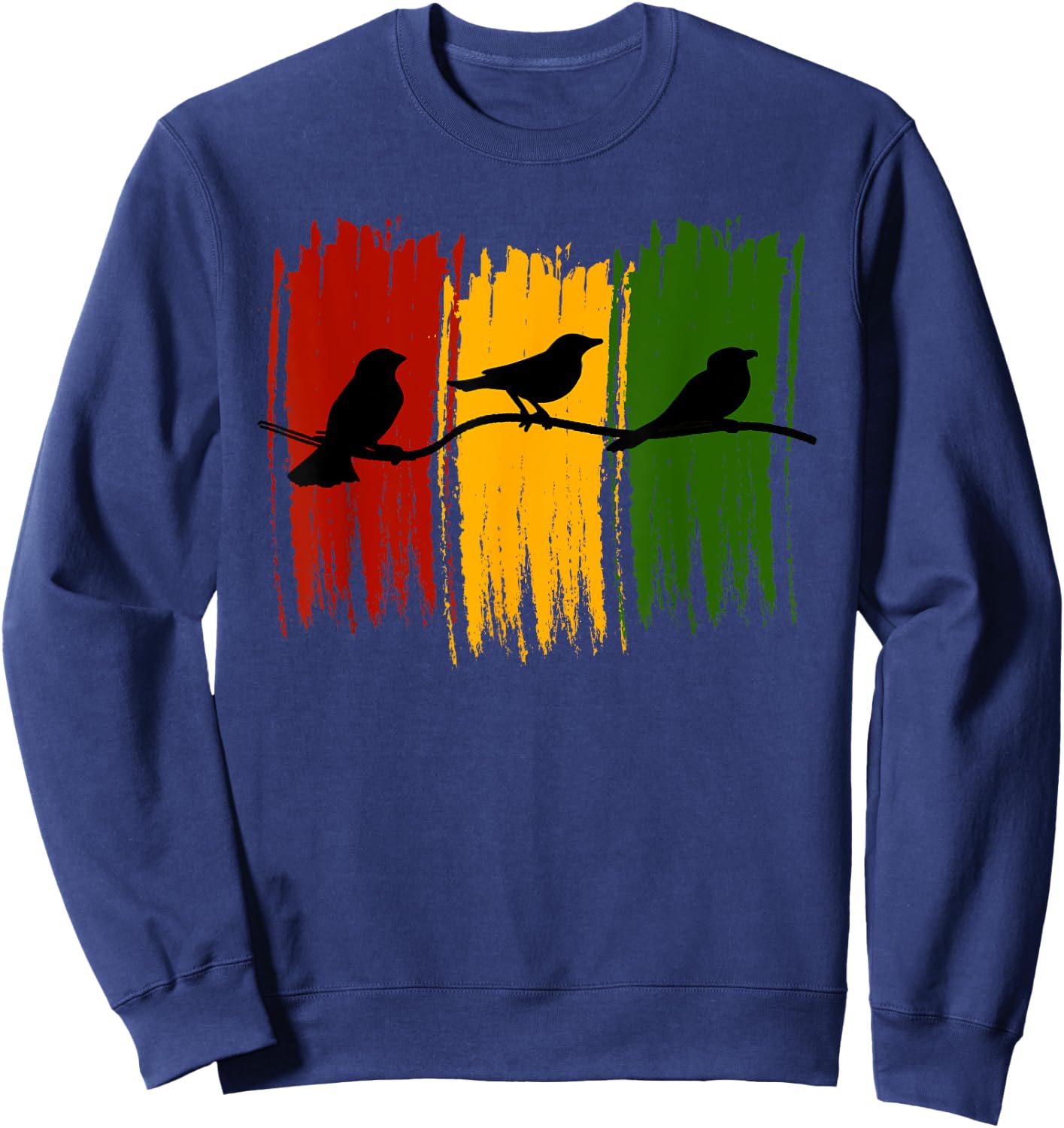 Good Rastafari Vibes Only Rasta Jamaica Reggae Sweatshirt - Sweatshirt | Navy