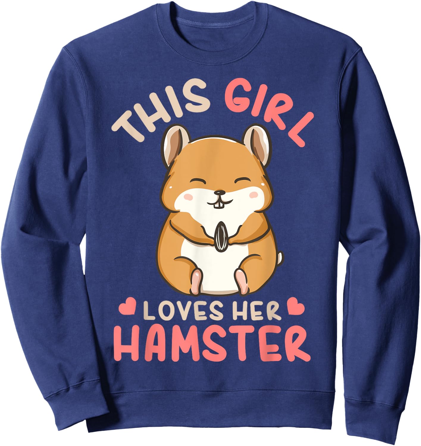 Hamster Lover Gift Sweatshirt - Sweatshirt | Navy