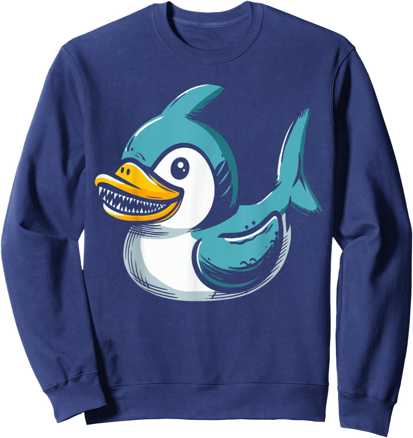 Shark Rubber Duck Sweatshirt - Sweatshirt | Navy