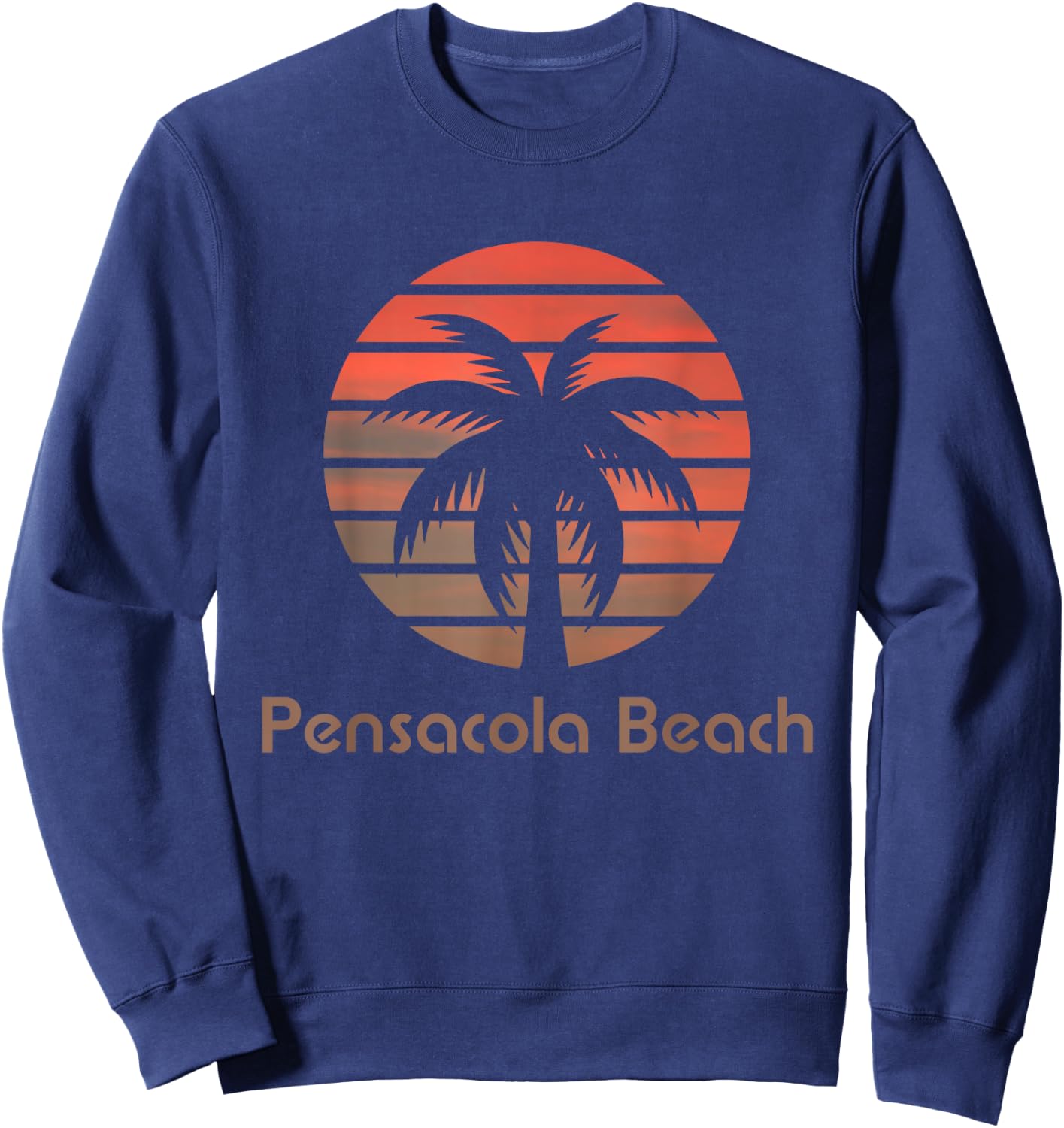 Pensacola Beach Florida Sweatshirt - Sweatshirt | Navy