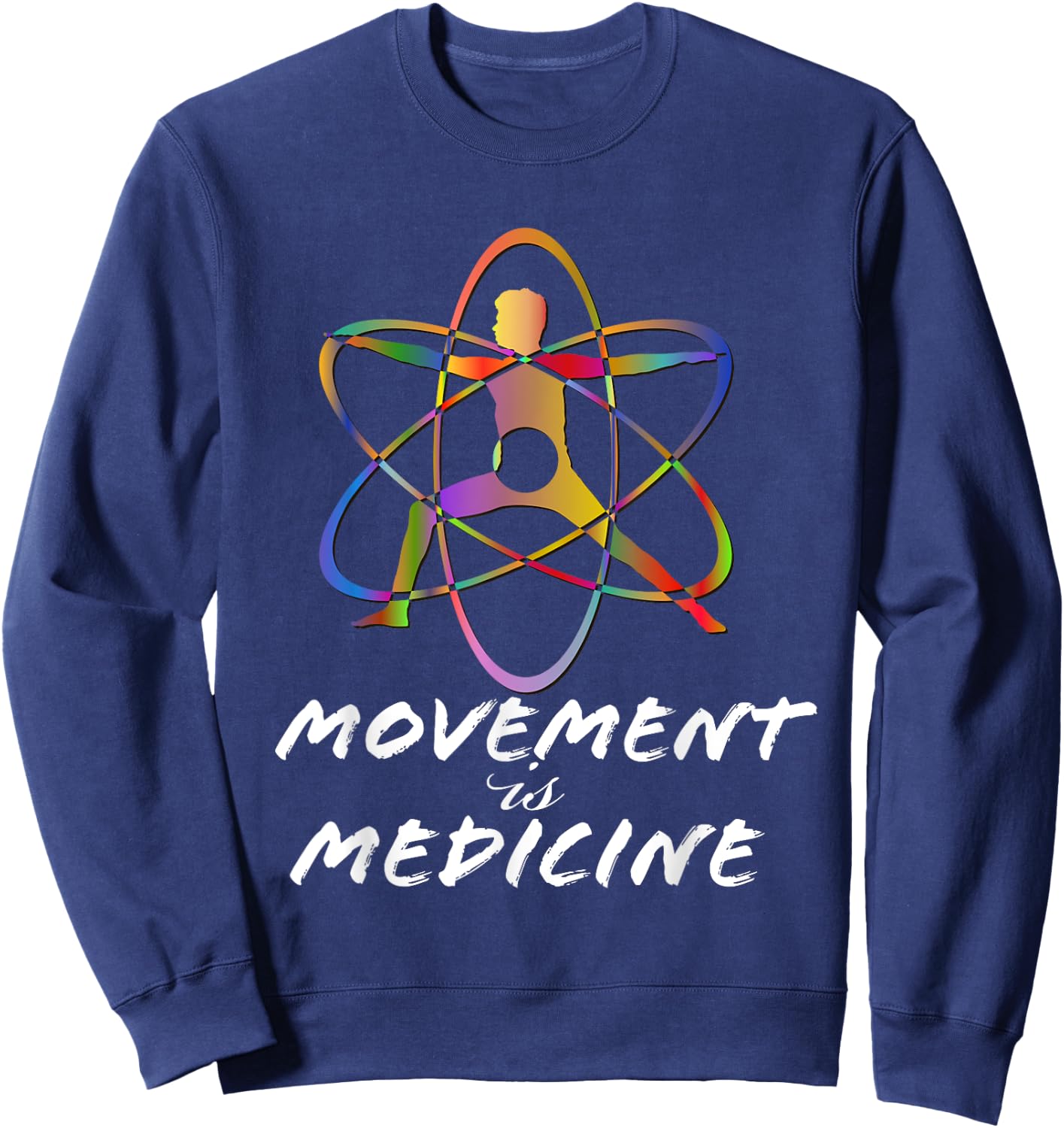 Movement is Medicine. Sports Medicine. Exercise design. Sweatshirt - Sweatshirt | Navy