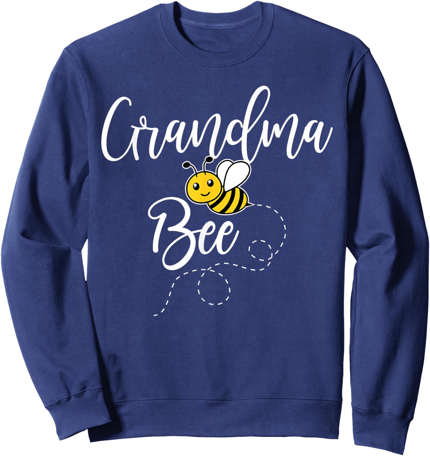 Grandma Of The Bee Day Girl Hive Family Matching Birthday Sweatshirt - Sweatshirt | Navy