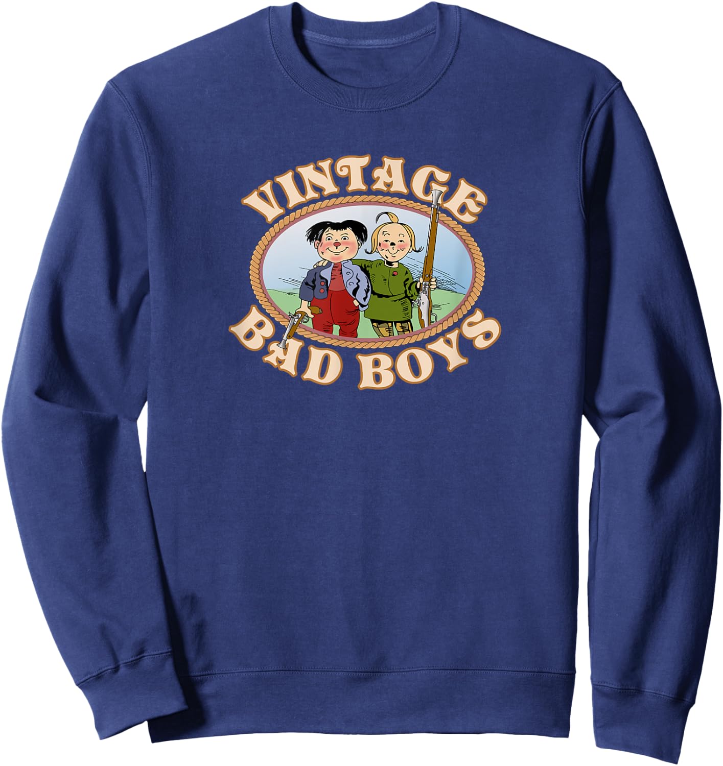 Vintage Bad Boys Sweatshirt - Sweatshirt | Navy